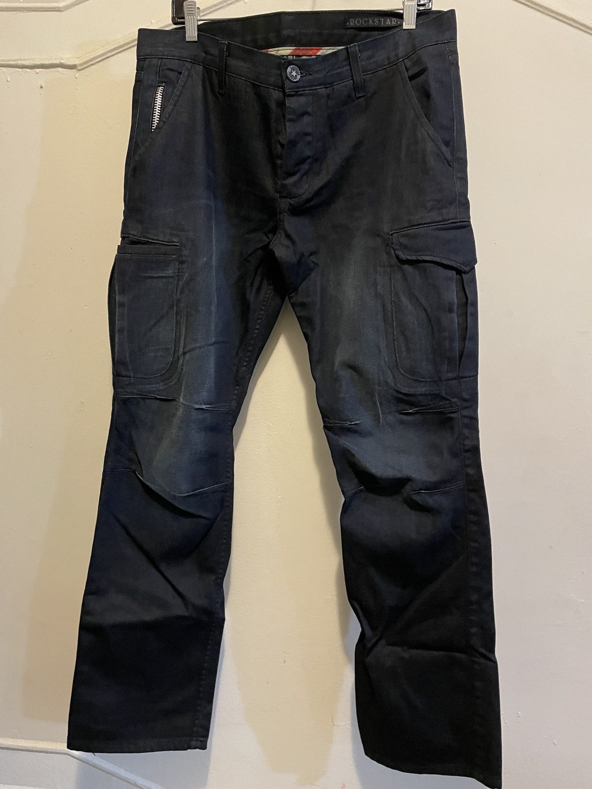 Vintage Rockstar Jeans Heavy Denim Sz 33 Size US 33 - 1 Thumbnail