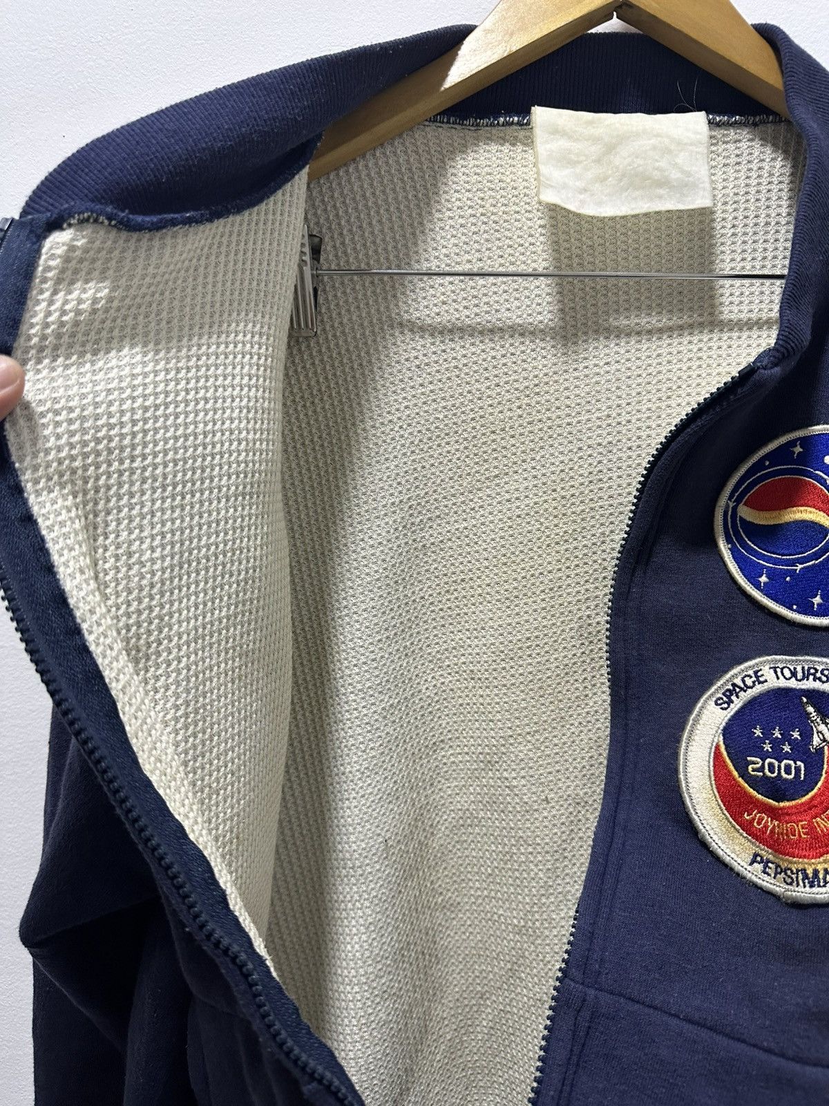 Pepsi Vintage 2001 Pepsiman Space Tour Thermal Sweater Jacket Size US M / EU 48-50 / 2 - 3 Thumbnail