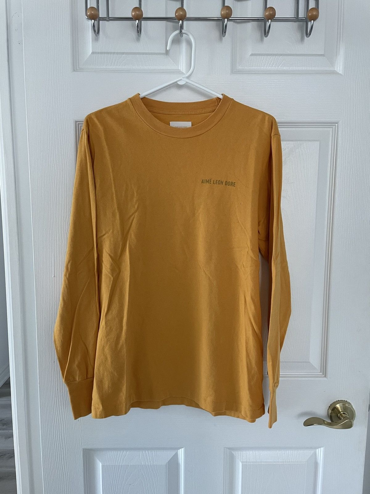Aime Leon Dore Uniform Long Sleeve - Mustard Yellow Size US M / EU 48-50 / 2 - 1 Thumbnail