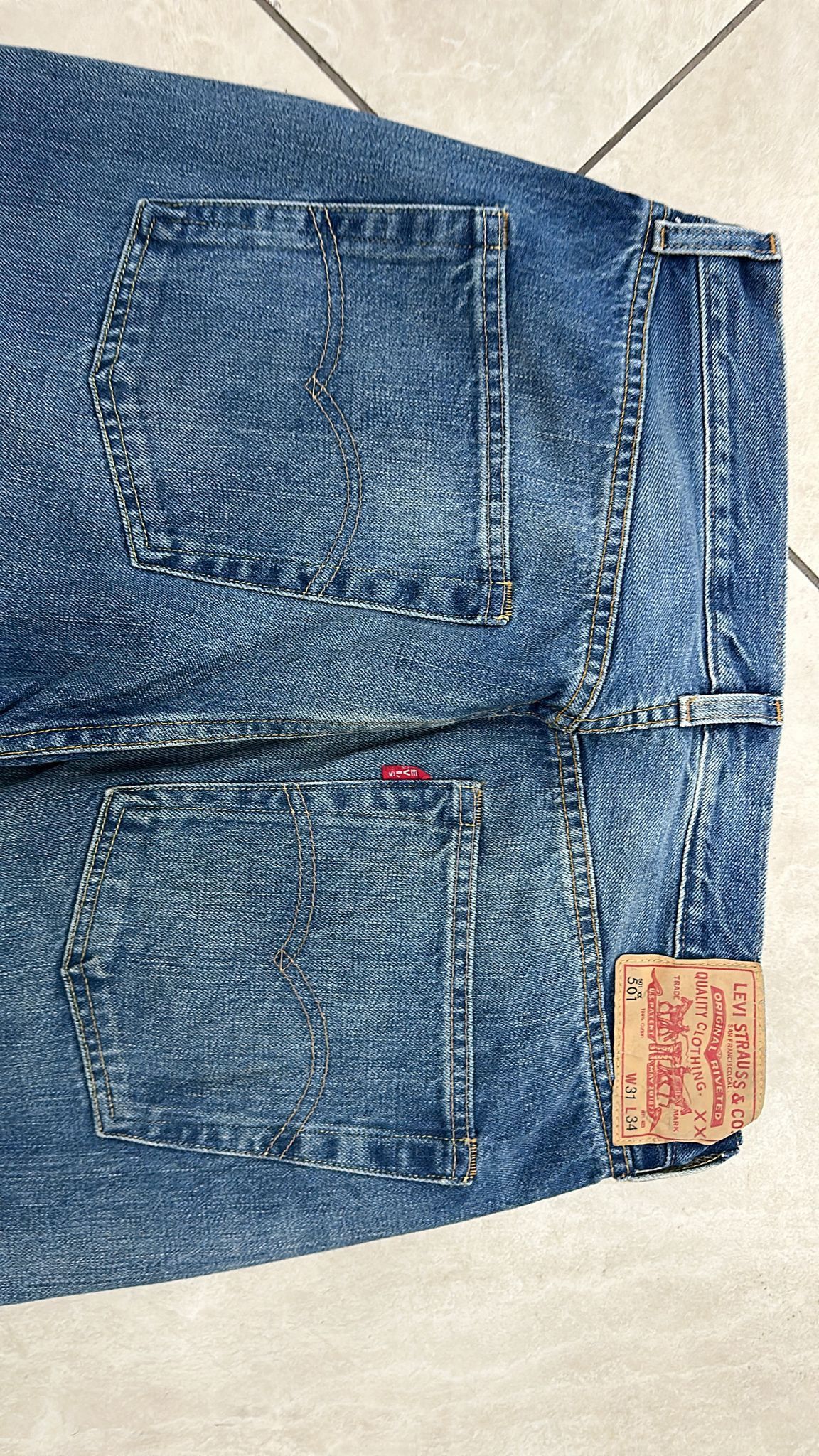 Levi's Vintage Clothing LVC Levi's Vintage Clothing 1966 501XX BigE Selvedge Jeans Size US 31 - 6 Thumbnail