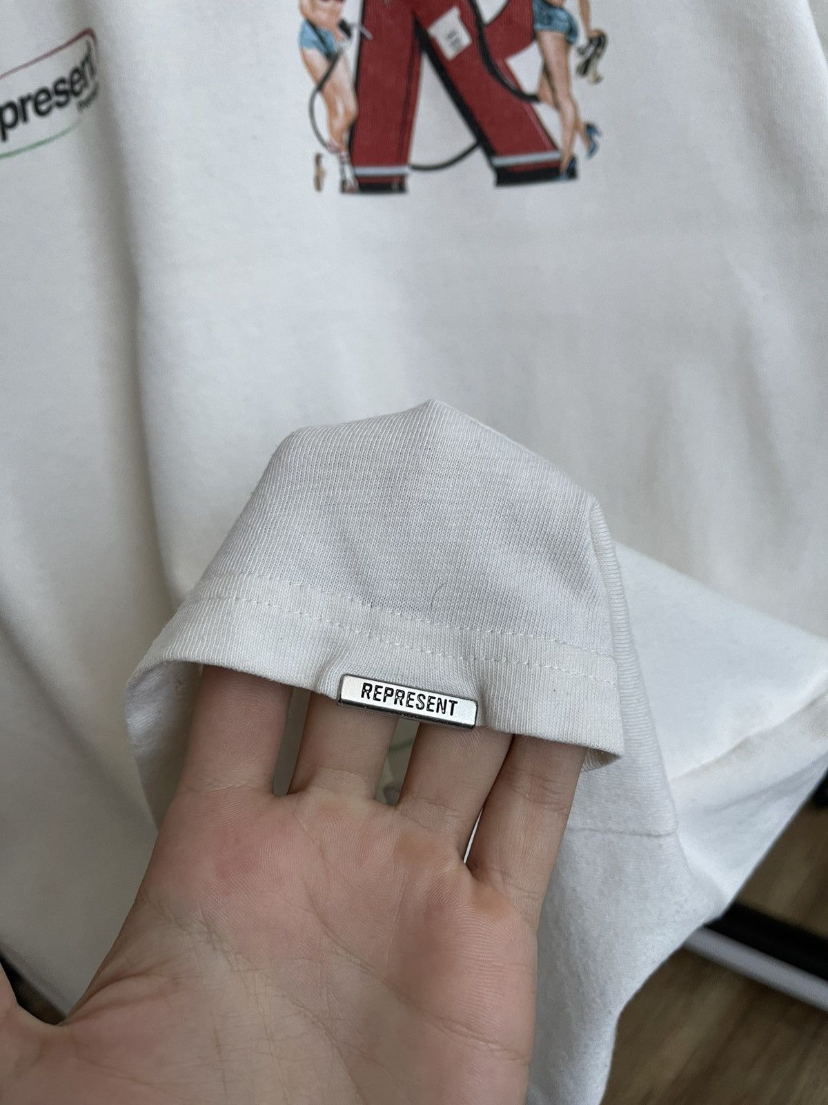 Represent Clo. Represent High Octane Gasoline Girls Logo T-Shirt Tee Size US S / EU 44-46 / 1 - 9 Thumbnail