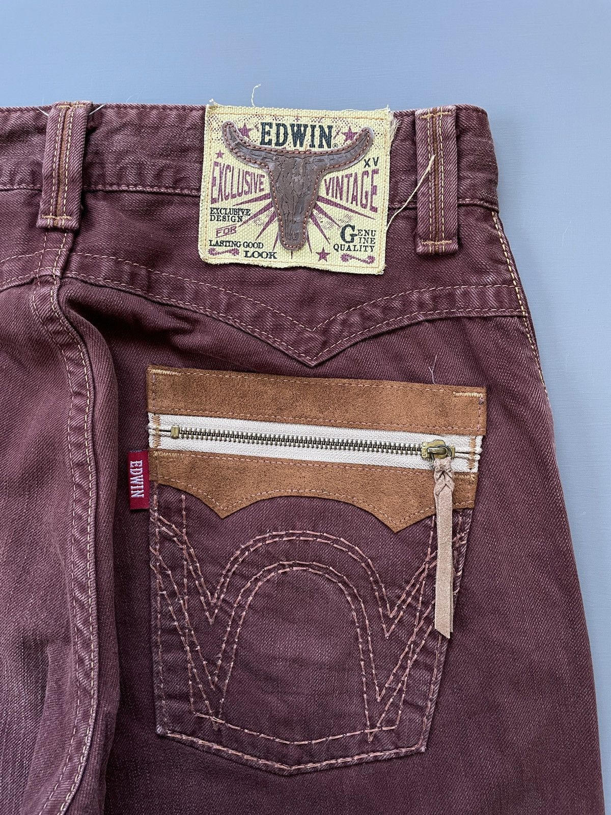 Edwin Edwin 464 XVS Colour Rare Size US 33 - 8 Thumbnail
