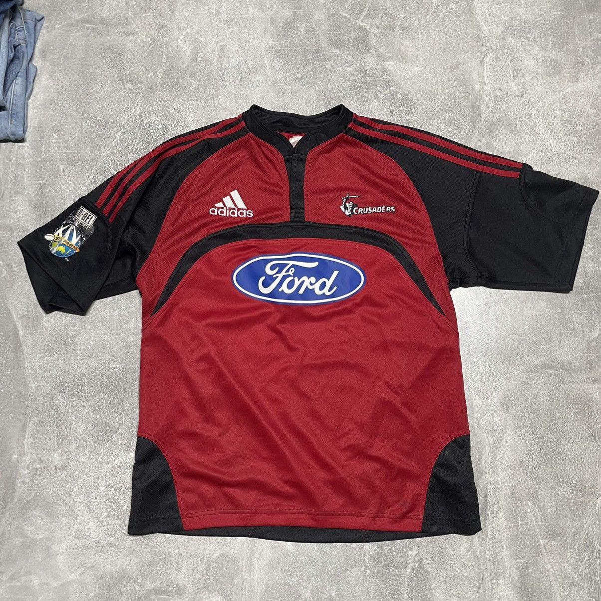 Adidas Canterbury Crusaders 2003 Adidas Rugby Jersey super 14 ford Size US L / EU 52-54 / 3 - 1 Thumbnail