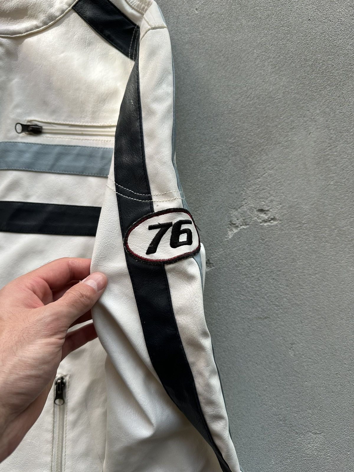 Vintage Vintage NASCAR Racing Leather Jacket Size US L / EU 52-54 / 3 - 5 Thumbnail