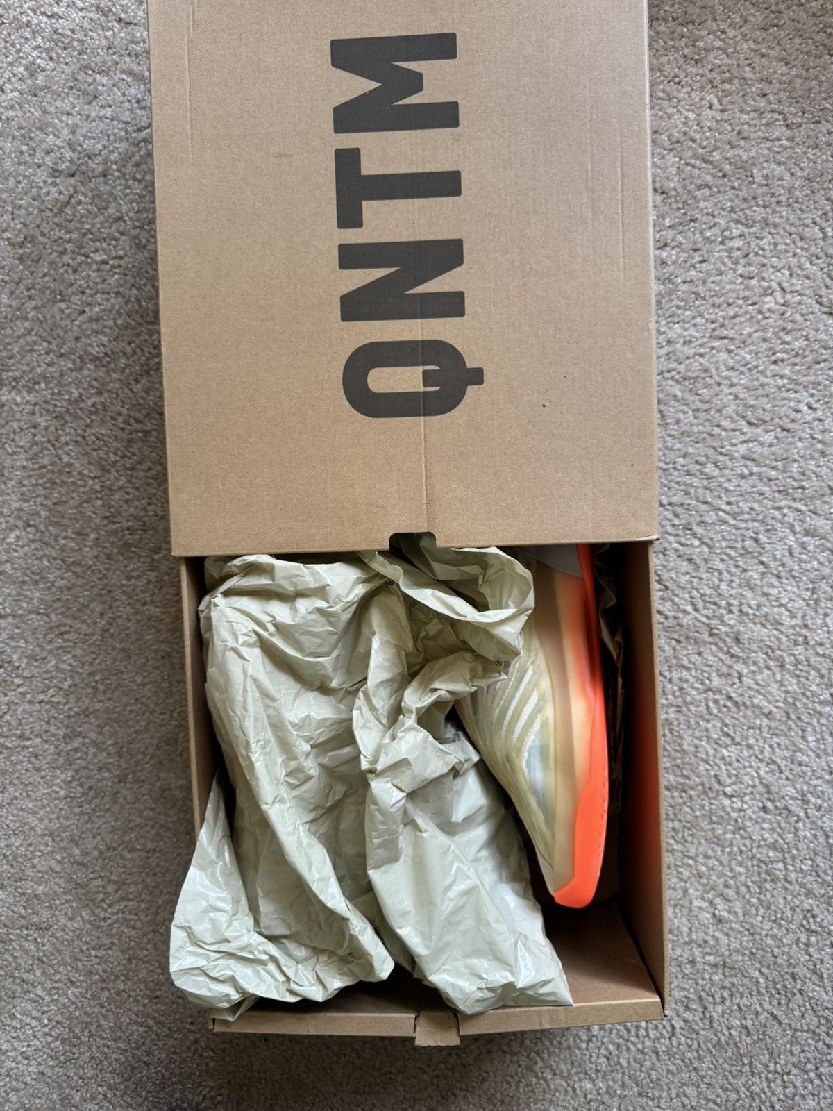 Adidas × Yeezy adidas Yeezy QNTM Hi-Res Coral Size US 13 / EU 46 - 10 Thumbnail
