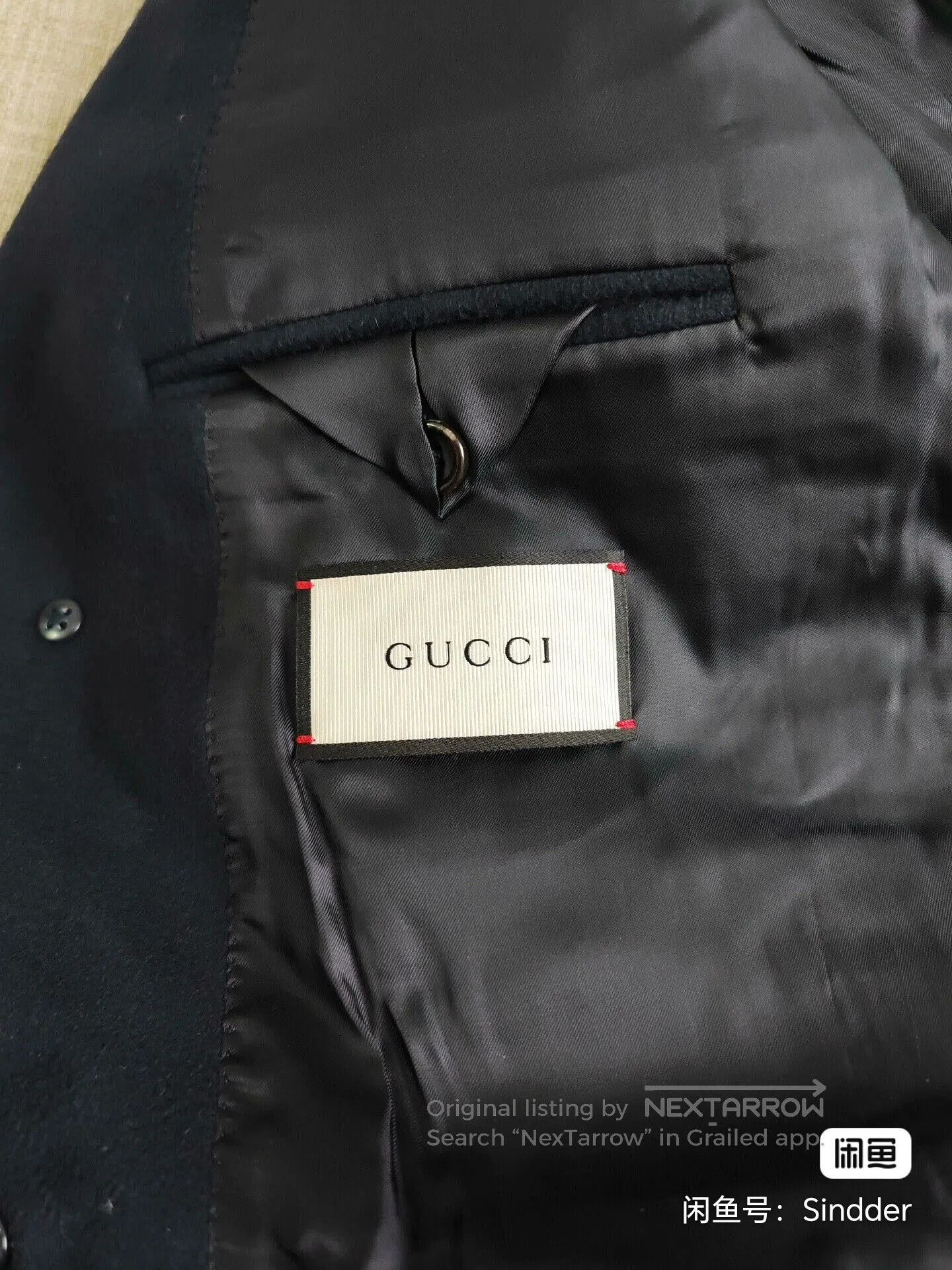 Gucci Gucci Men's Wool Long Coat. Size US S / EU 44-46 / 1 - 3 Thumbnail