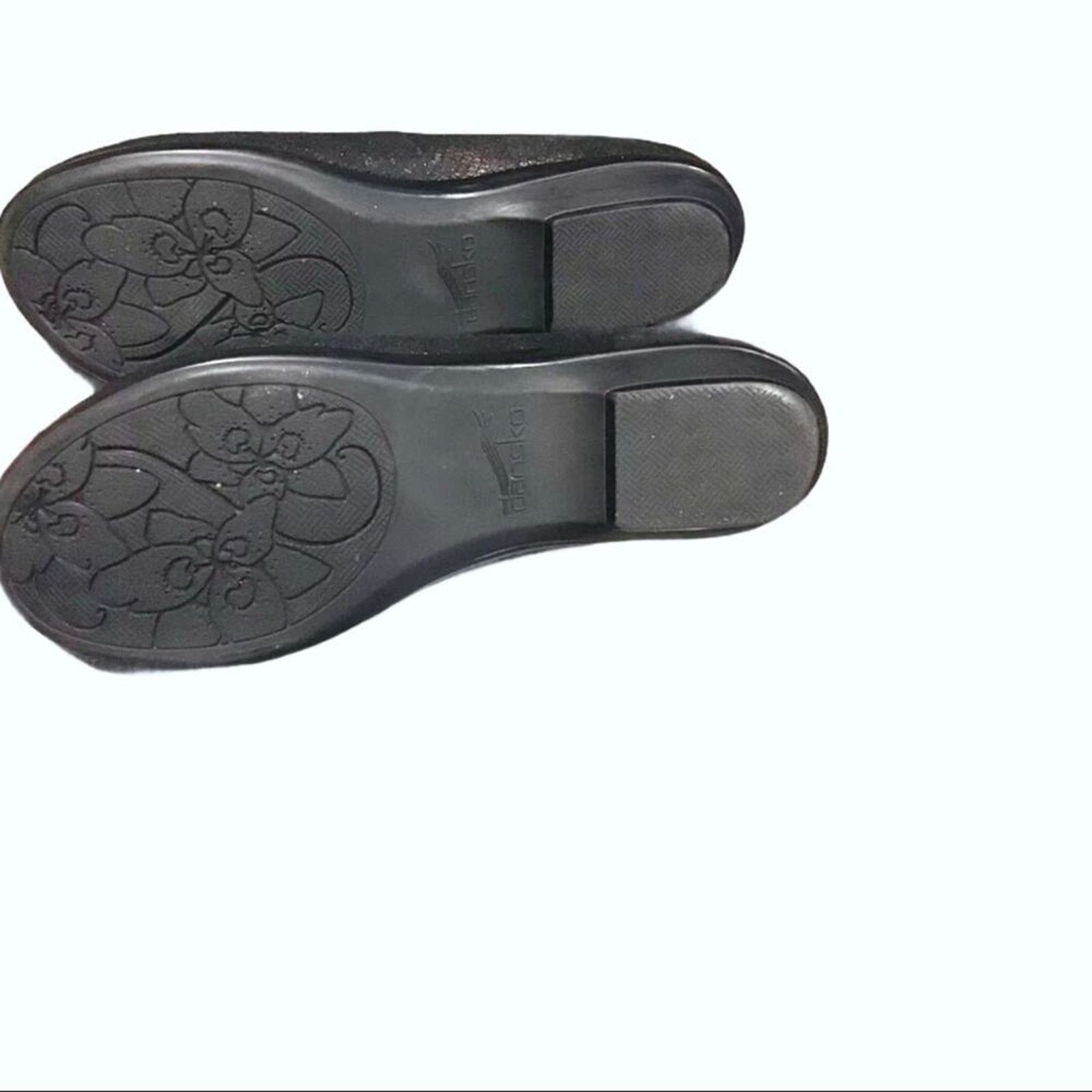Dansko Dansko Snake Gold Black Slip On Comfort Shoes Size US 6.5 / IT 36.5 - 3 Thumbnail