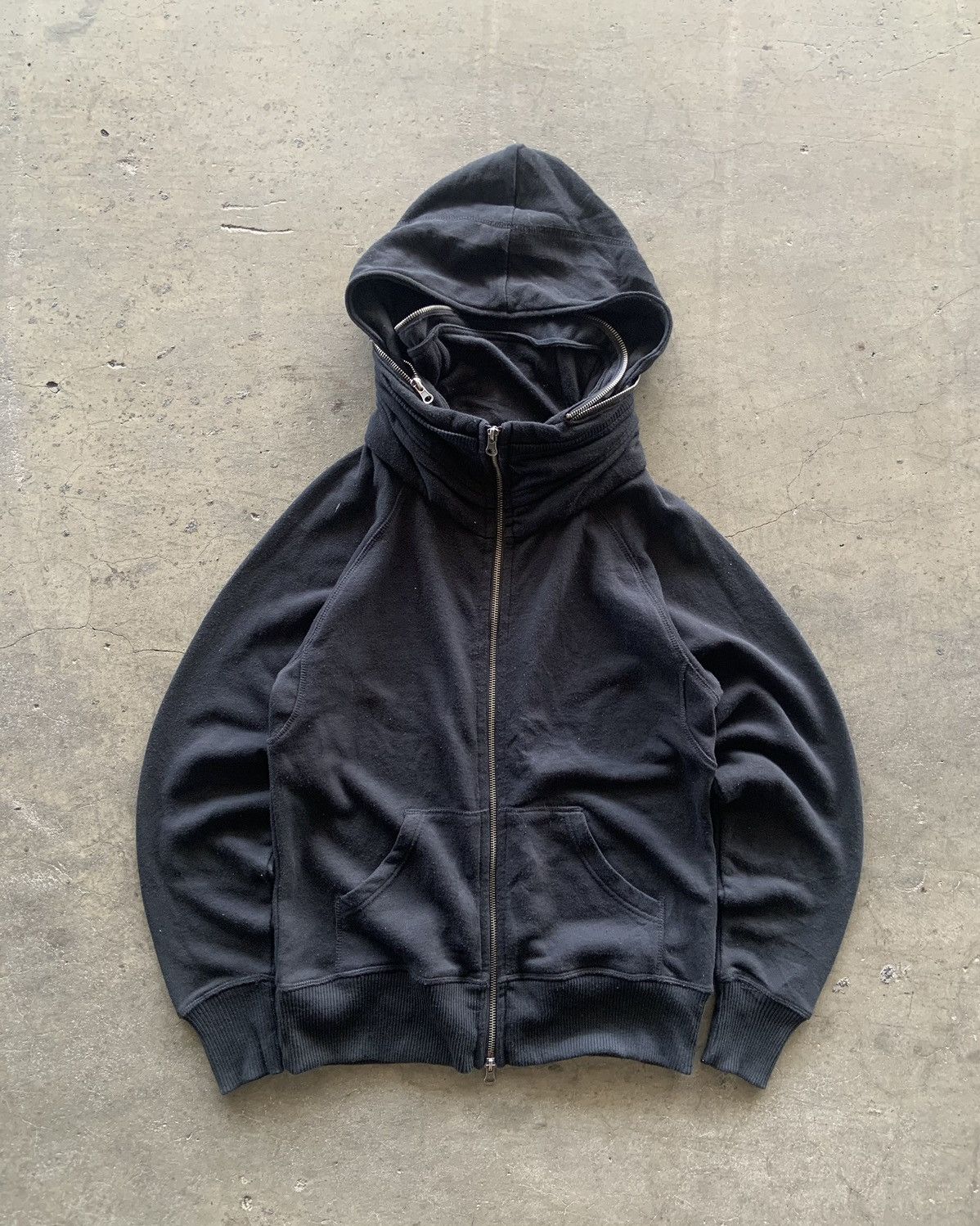 If Six Was Nine 2000s Jungle Storm Bono Double Zip Up Hoodie Size US M / EU 48-50 / 2 - 5 Thumbnail