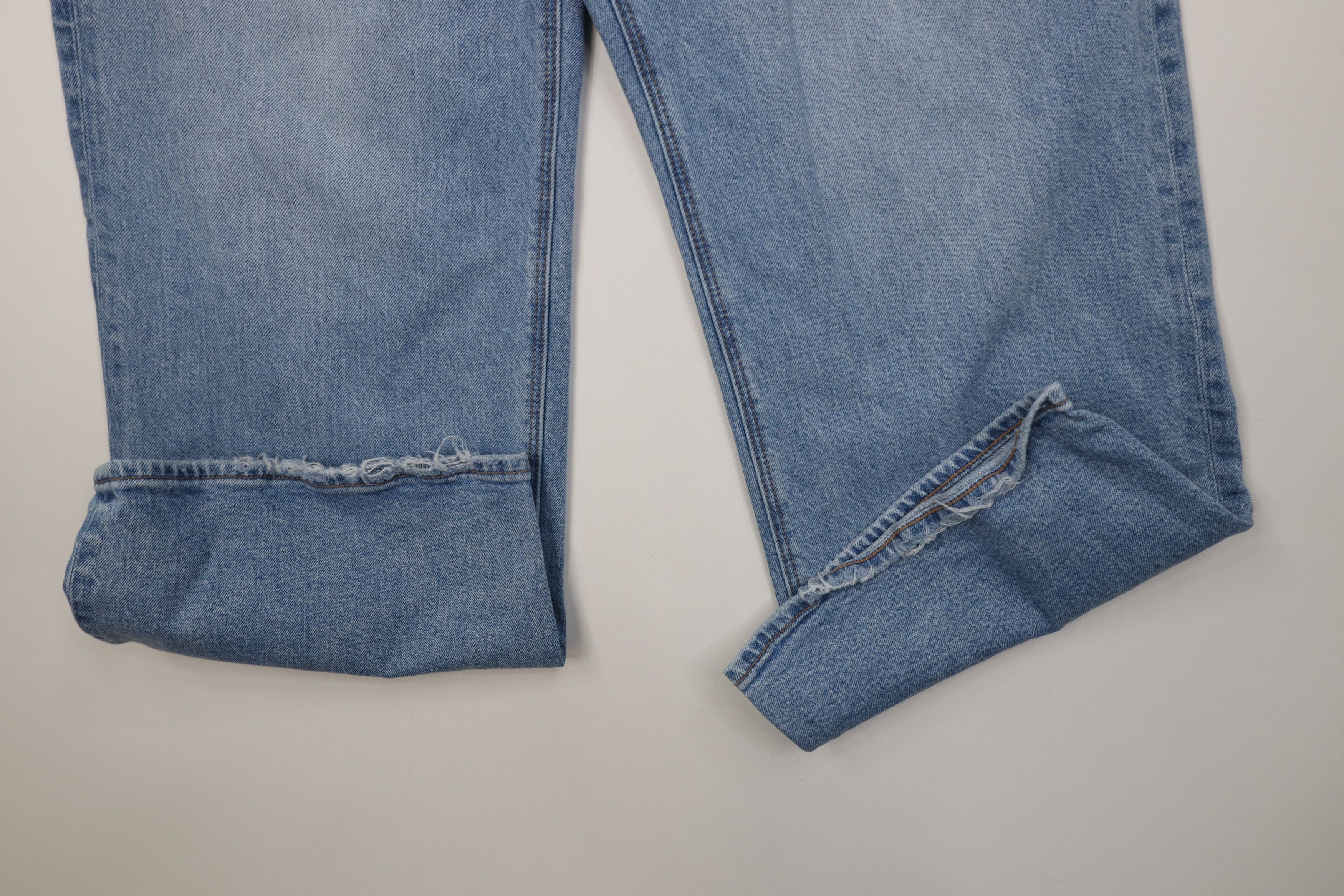 American Eagle Outfitters Vintage Y2K American Eagle Stovepipe Wide Leg Denim Jeans Size 34" / US 12 / IT 48 - 5 Thumbnail