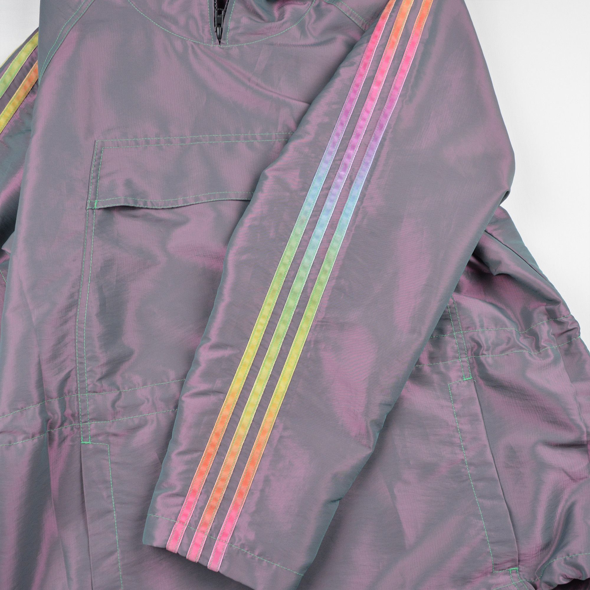 Adidas × Jeremy Scott Adidas x Jeremy Scott S/S 2009 rainbow anorak - M Size US M / EU 48-50 / 2 - 5 Thumbnail