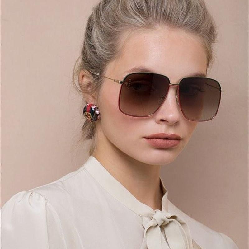 Gucci NEW GUCCI GG0394S-002 Gold Size ONE SIZE - 6 Thumbnail