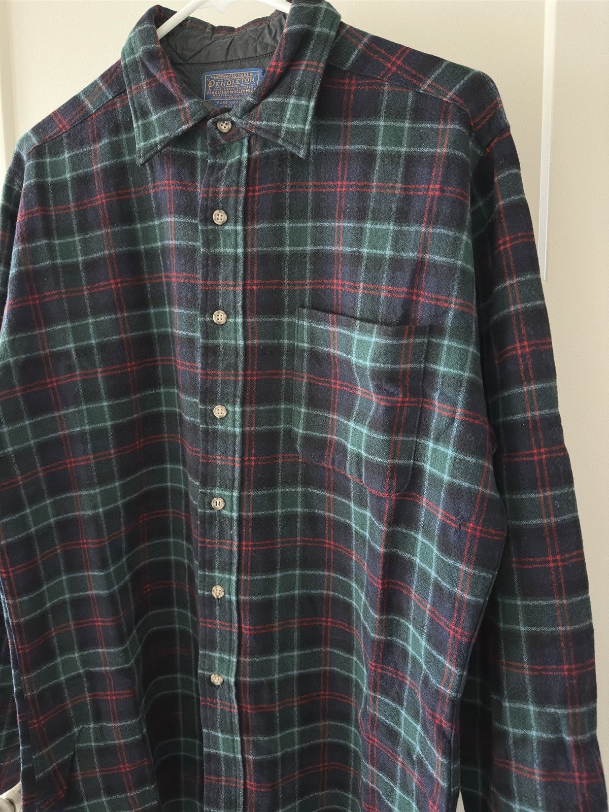 Pendleton Vintage Pendleton Trail Shirt Wool Button Up Made In USA Size US L / EU 52-54 / 3 - 2 Thumbnail