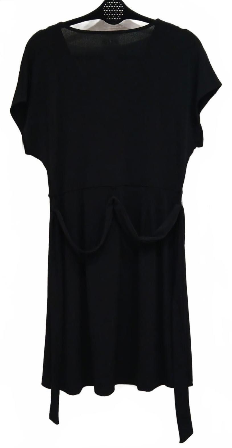 Nine West Black Wrap Dress Nine West NWT Large Size L / US 10 / IT 46 - 3 Thumbnail