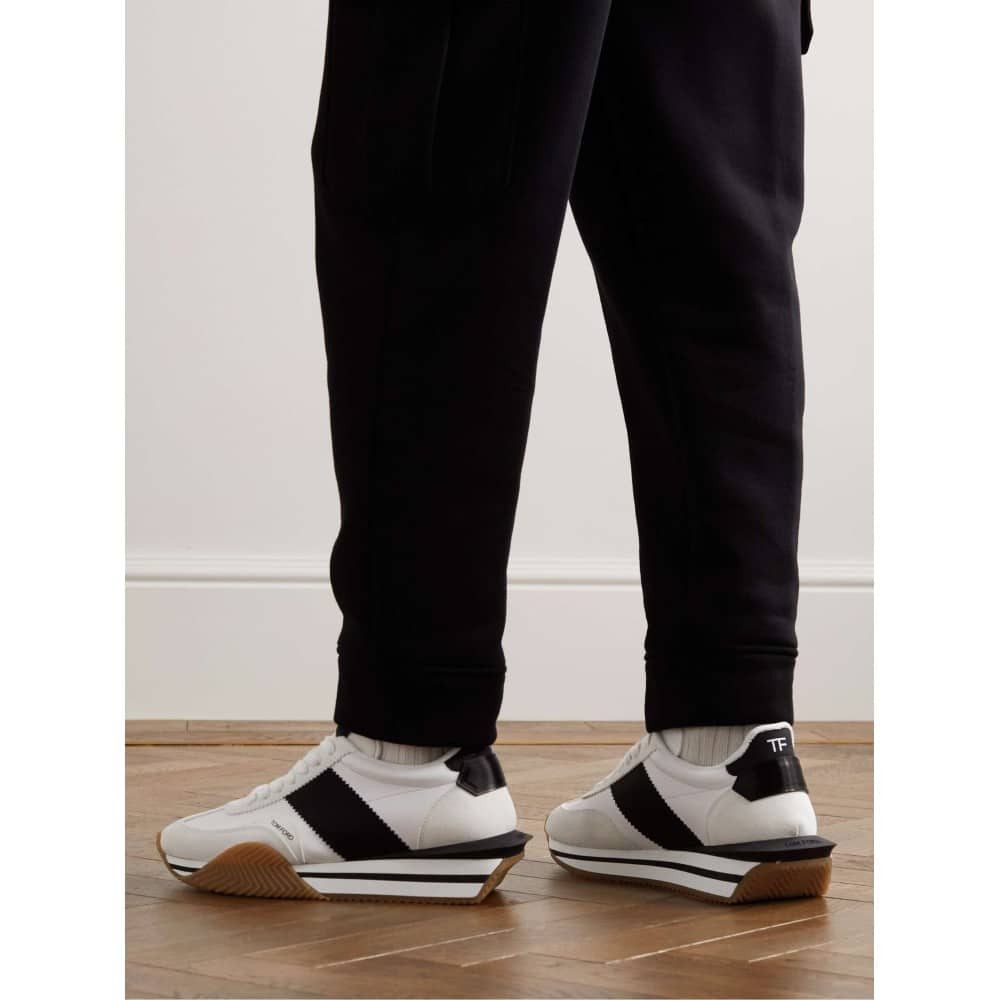 Tom Ford o1loc1c1025 J1292T Size: 9 TF / James Platform Sneakers Grey Size US 9 / EU 42 - 3 Thumbnail