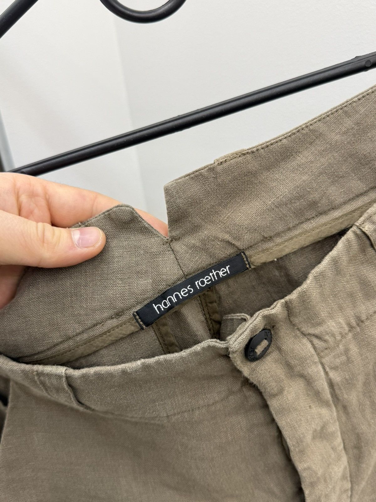 hannes roether Hannes Roether Linen Pants Size US 32 / EU 48 - 3 Thumbnail