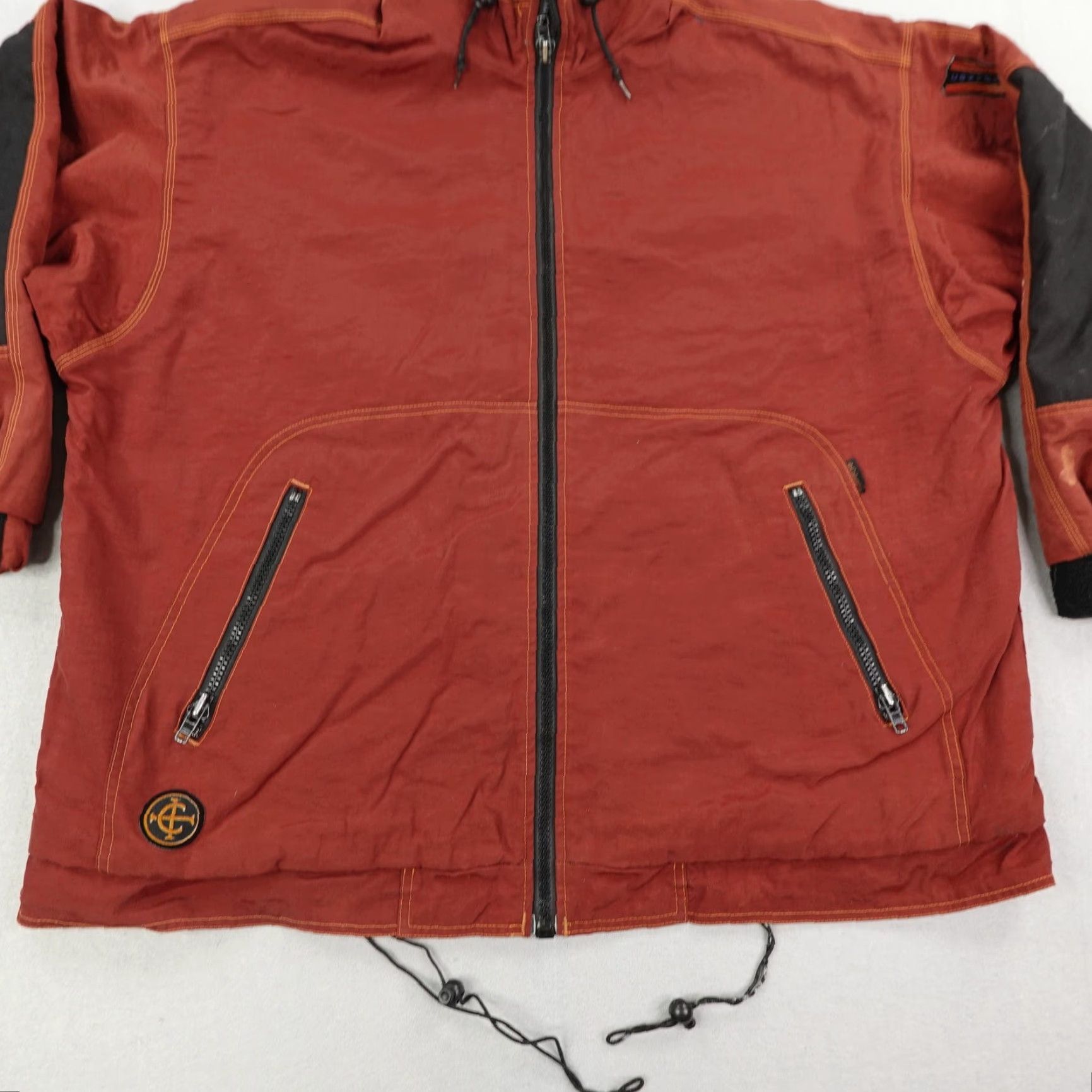 Vintage VINTAGE Columbia Convert Jacket Mens XL Brown Orange Zip Up Parka Rain Coat Size US XL / EU 56 / 4 - 3 Thumbnail