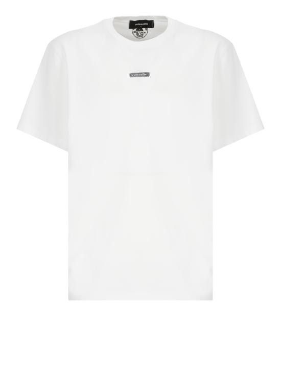 Dsquared2 DSQUARED2 Men T-Shirts S74GD1398 D20020100 White Size US XL / EU 56 / 4 - 1 Thumbnail