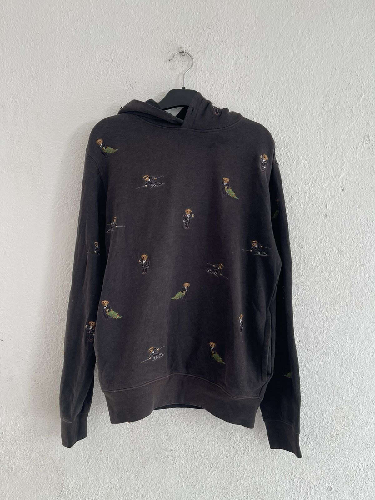 Polo Ralph Lauren Polo Ralph Lauren Polo Bear Embroidered All Over Hoodie Size US S / EU 44-46 / 1 - 1 Thumbnail