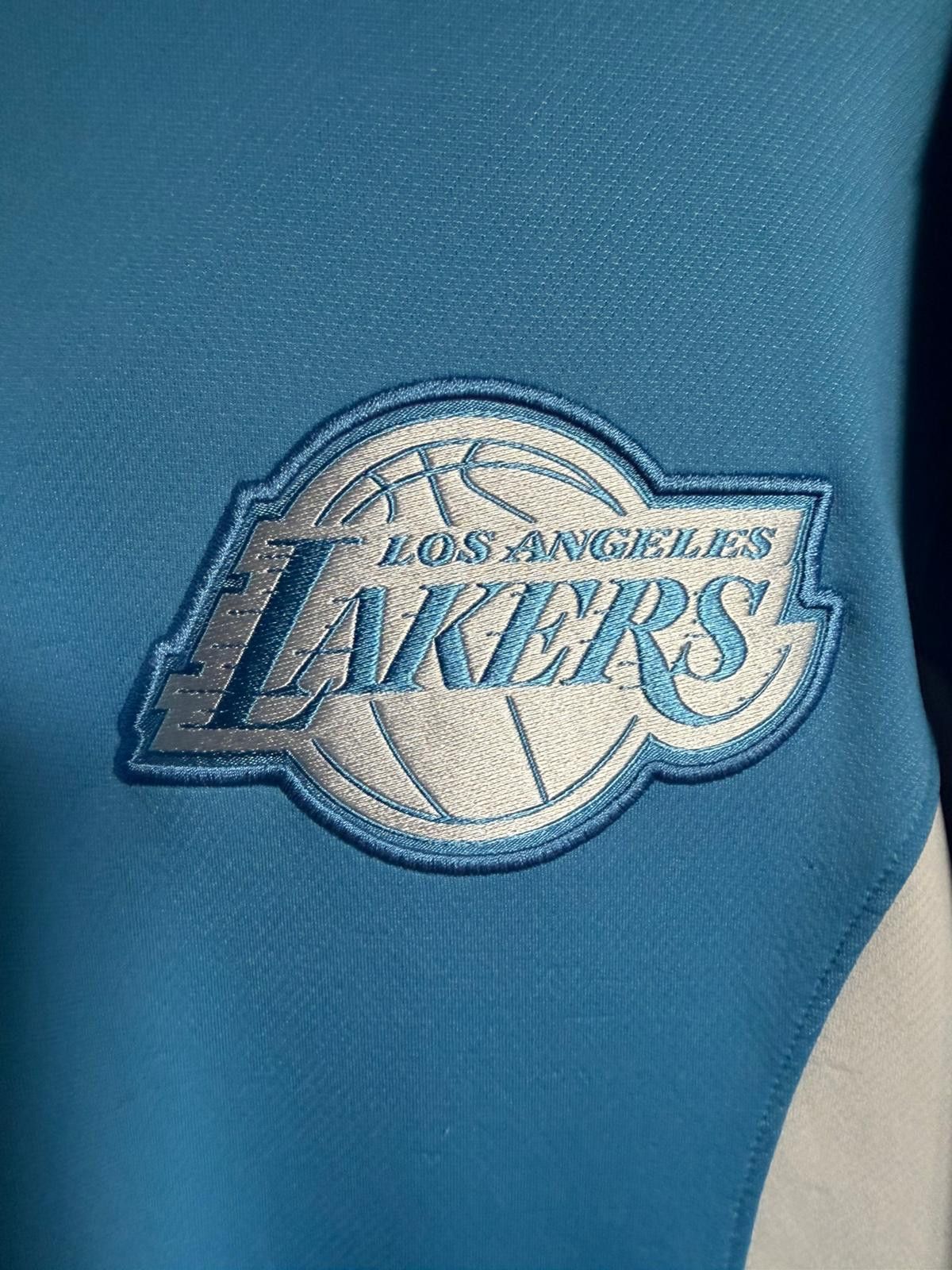 NBA Nike NBA Los Angeles Lakers Dri-FIT Zip Hoodie Blue/White Size US M / EU 48-50 / 2 - 4 Thumbnail