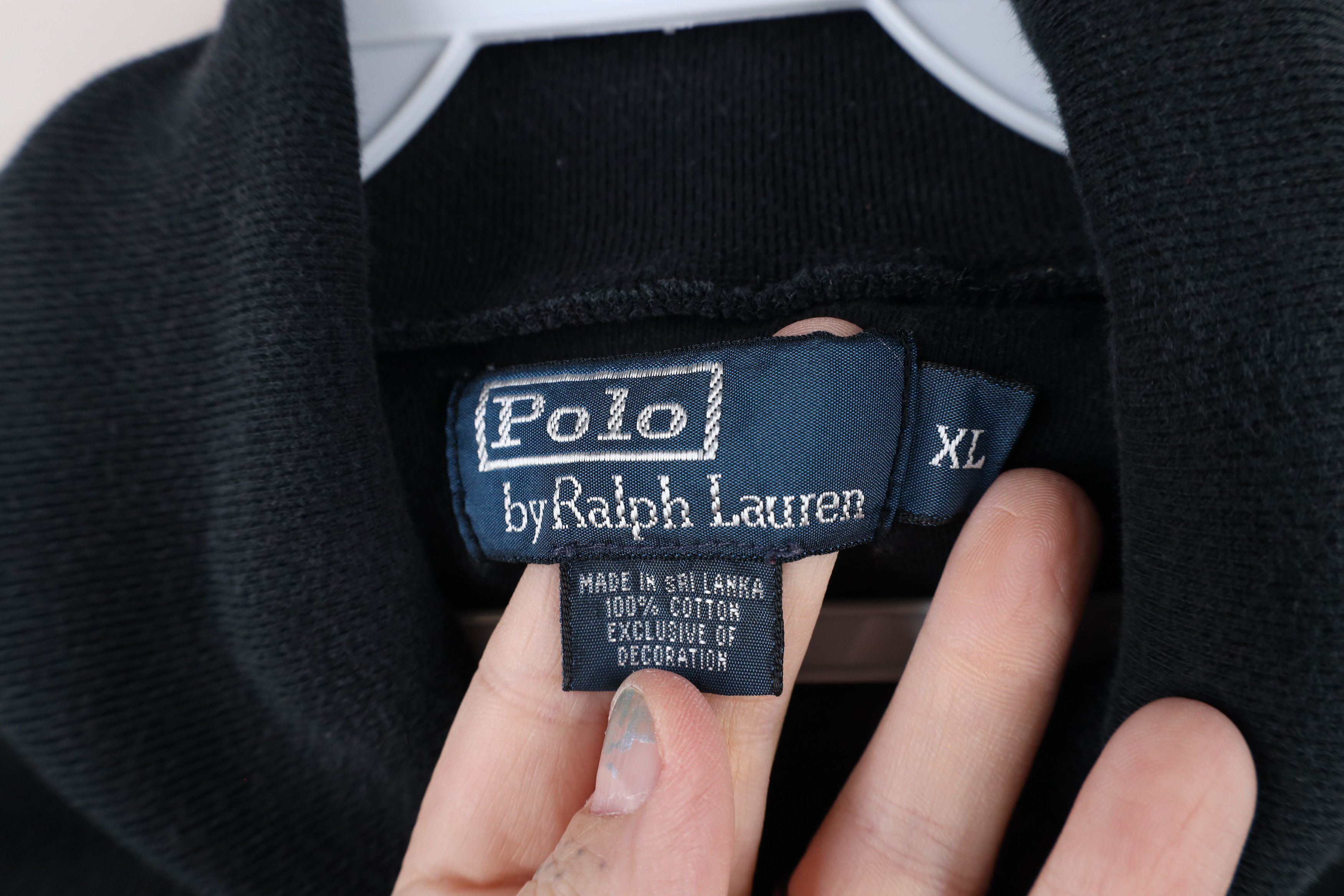 Ralph Lauren × Vintage Vintage 90s Ralph Lauren Heavyweight Turtleneck T-Shirt Size US XL / EU 56 / 4 - 6 Thumbnail