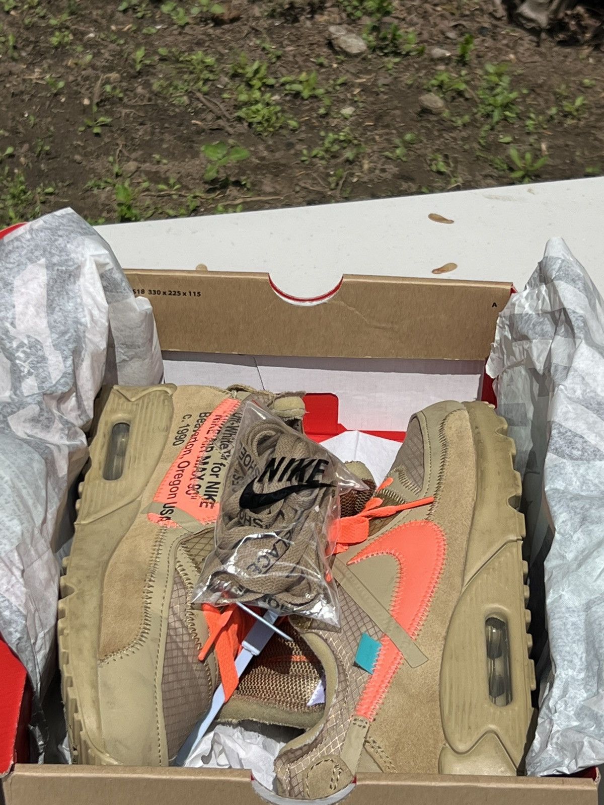 Nike × Off-White Off white - Air max 90 ore (2019) Size US 8 / EU 41 - 7 Thumbnail