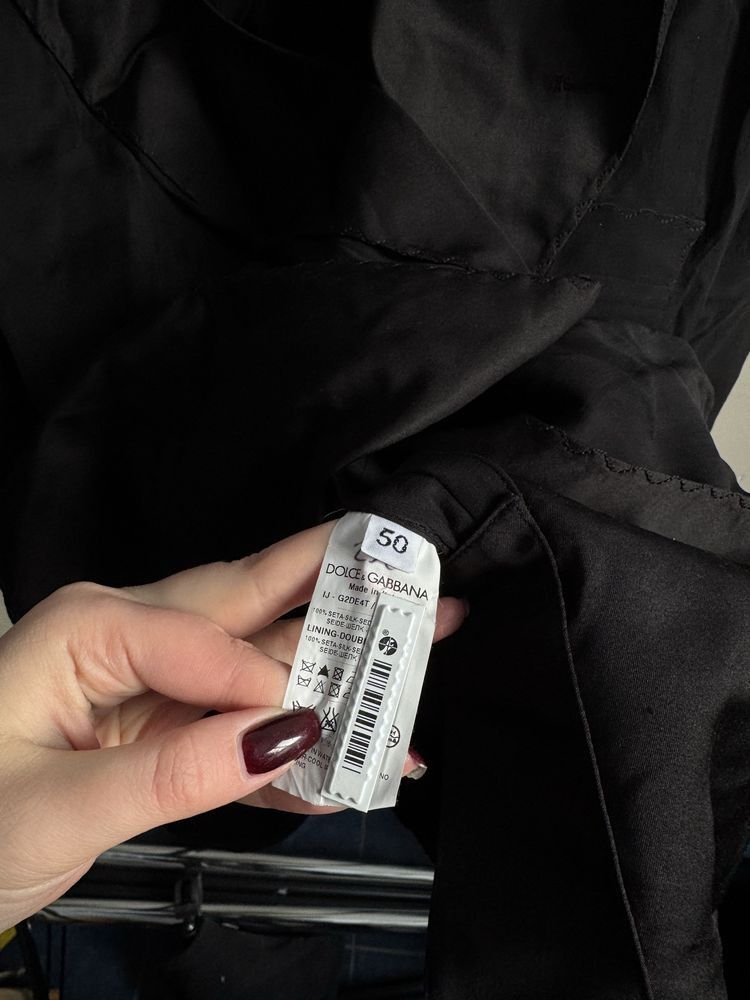 Dolce & Gabbana Dolce Gabbana Double Breast Silk Blazer Size US M / EU 48-50 / 2 - 4 Thumbnail