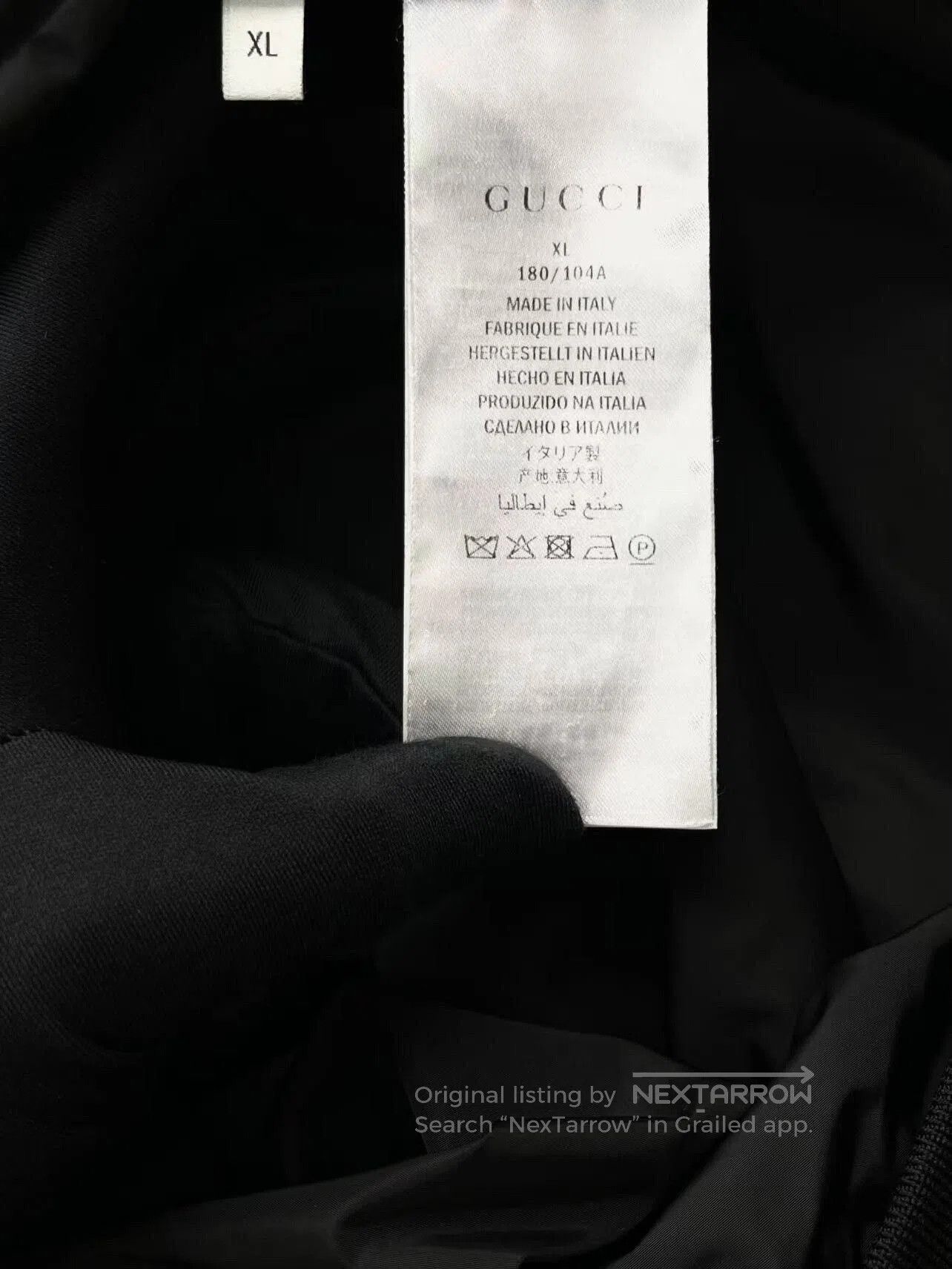 Gucci gucci black double g embossed zip jacket. Size US XL / EU 56 / 4 - 5 Thumbnail