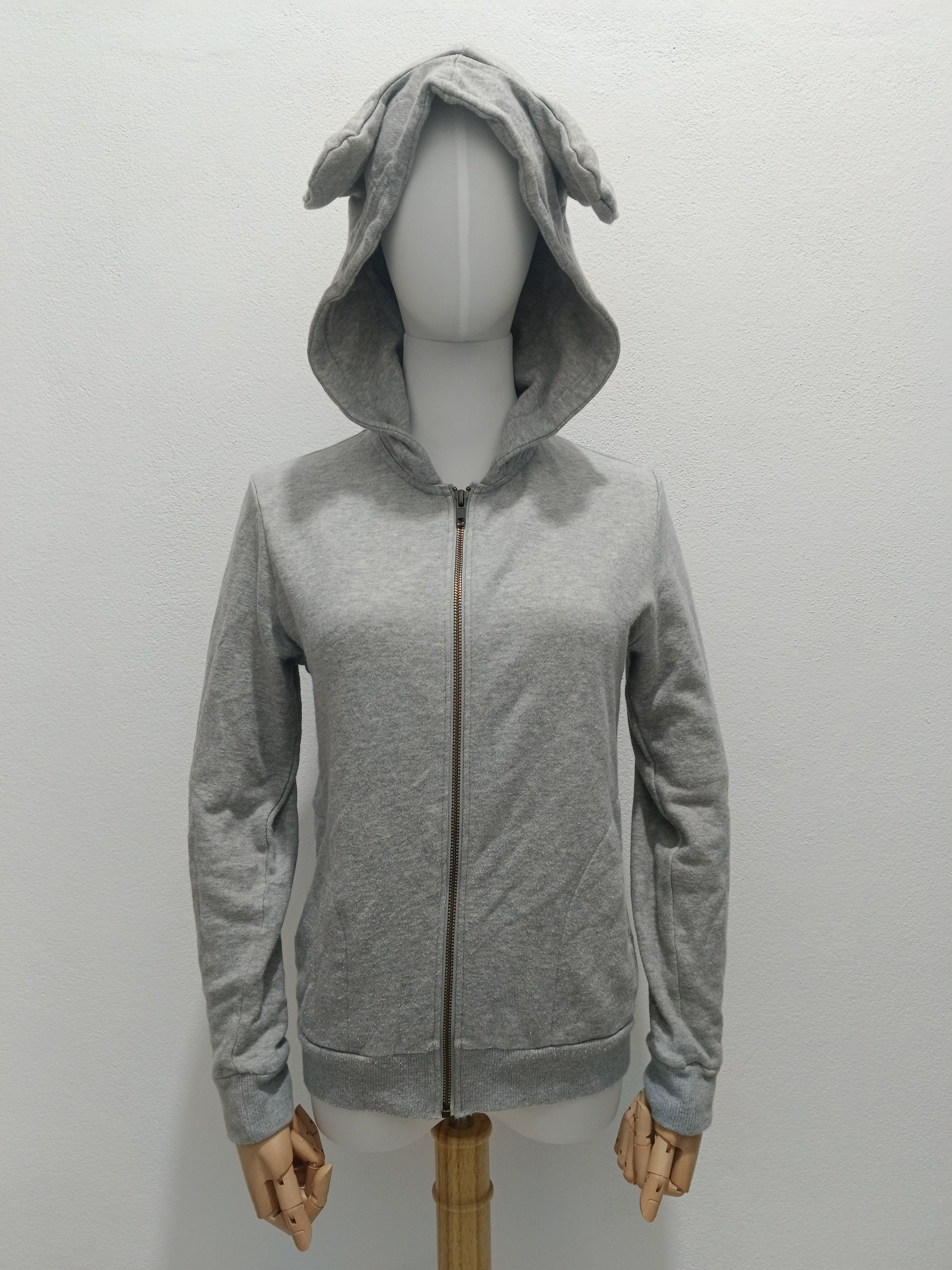Issey Miyake ISSEY MIYAKE NE NET BUNNY EAR HOODIE Size S / US 4 / IT 40 - 1 Thumbnail