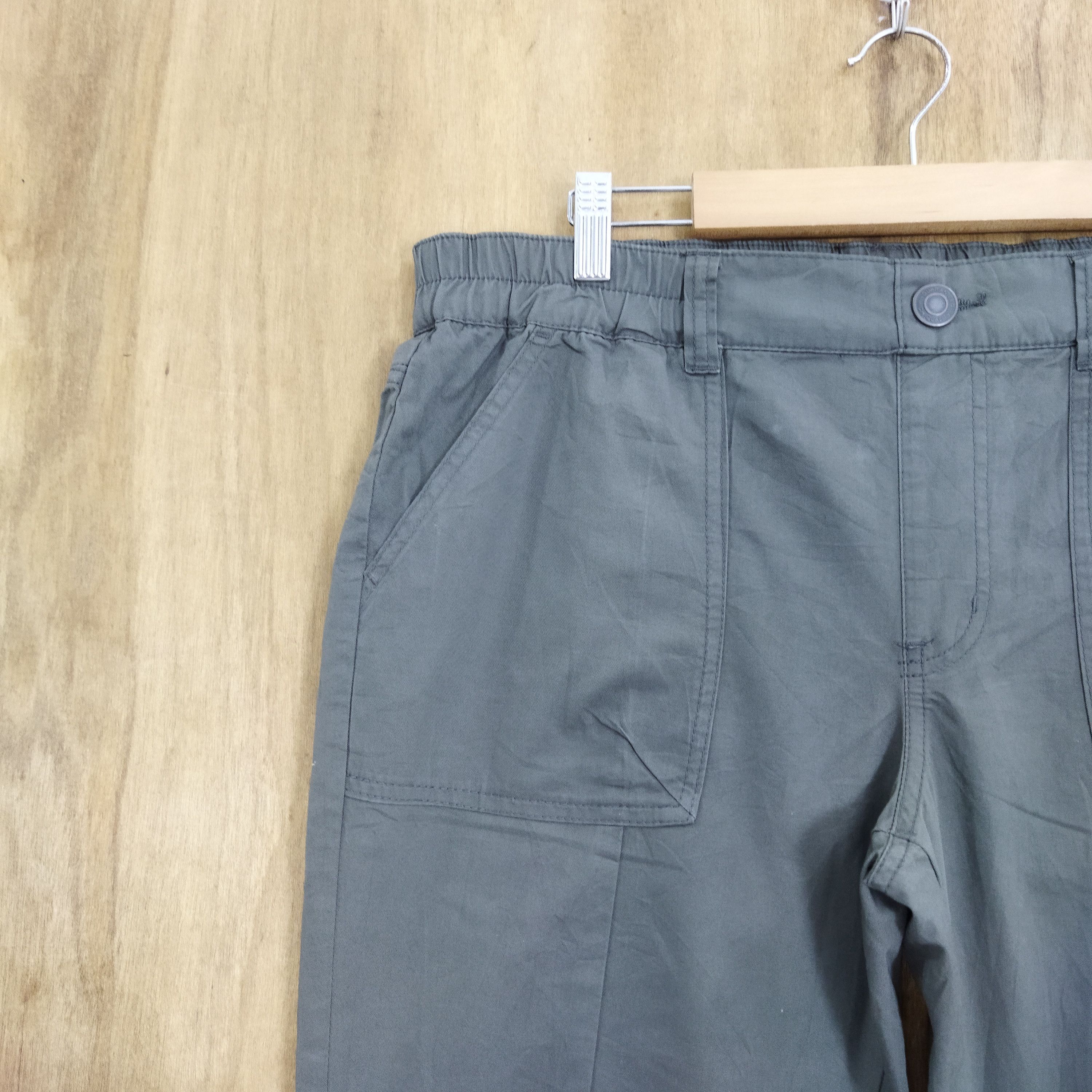 Japanese Brand JAPANESE BRAND BROWN SPRING LEG PANTS Size US 32 / EU 48 - 4 Thumbnail