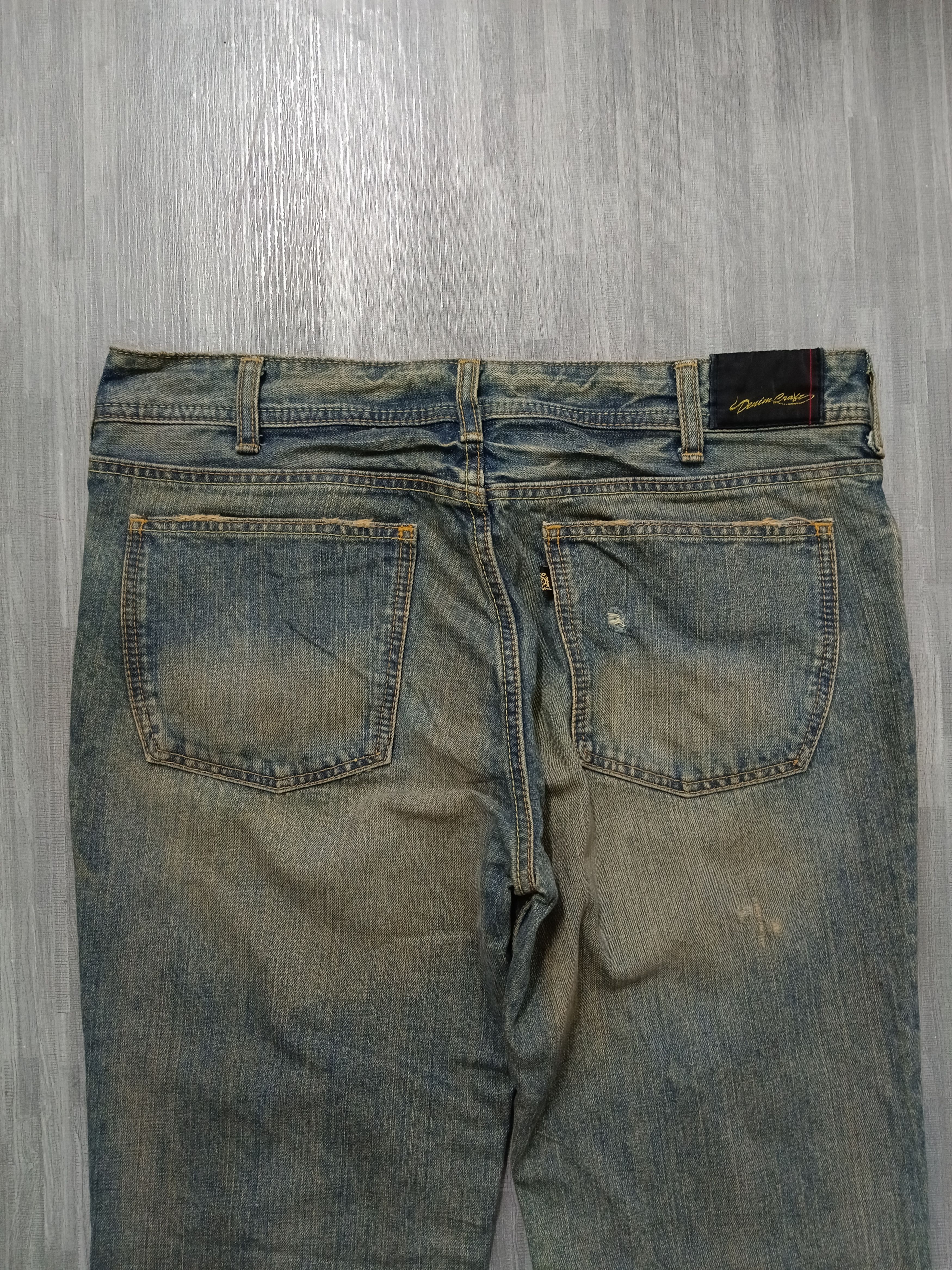 Japanese Brand RUSTY FLARE DENIM CRAFT Size US 34 / EU 50 - 5 Thumbnail