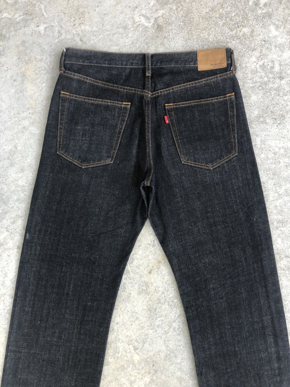 Japanese Brand Bobson Chesking Straight Cut Size US 33 - 8 Thumbnail
