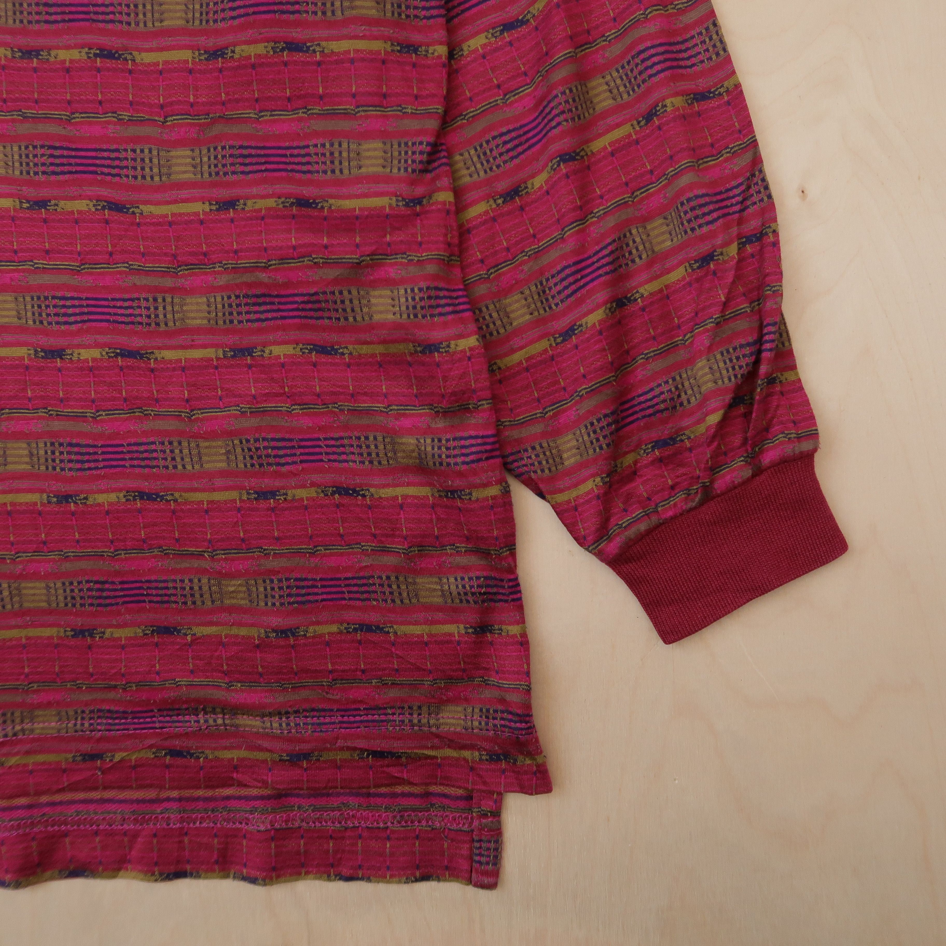Kenzo 90s Kenzo Golf Psychedelic Ethnic Patterned Polo Shirt Size US M / EU 48-50 / 2 - 10 Thumbnail