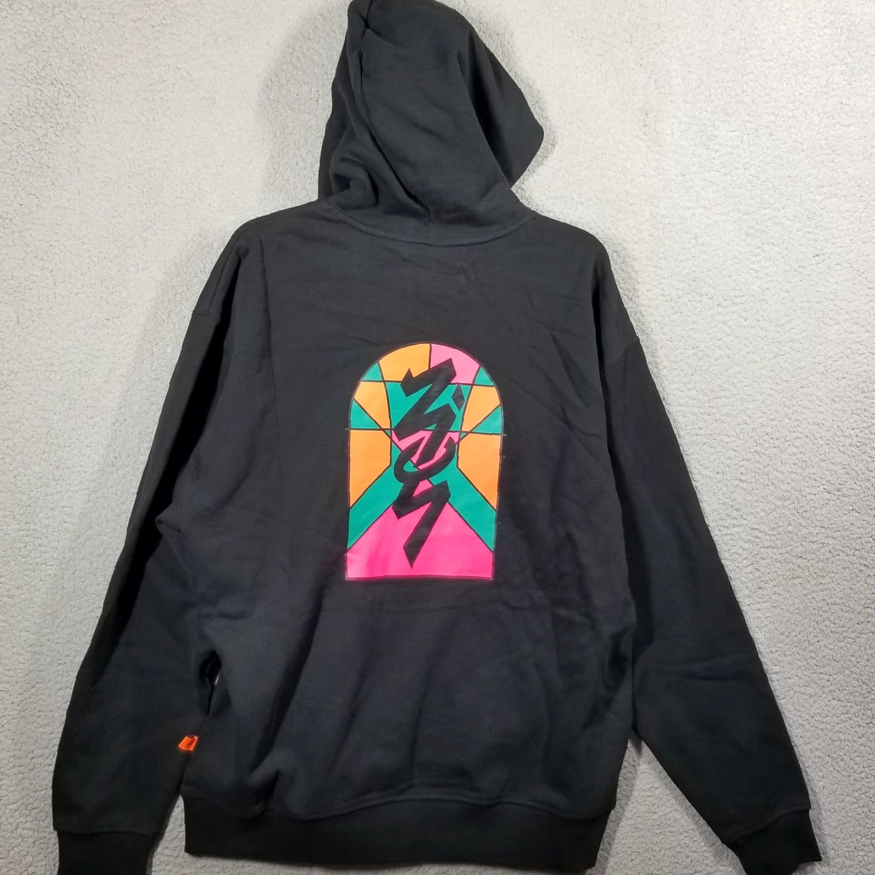 Nike Nike Jordan Fleece Pullover Hoodie Men’s Large Black Athletic Casual Sportswear Size US L / EU 52-54 / 3 - 2 Thumbnail