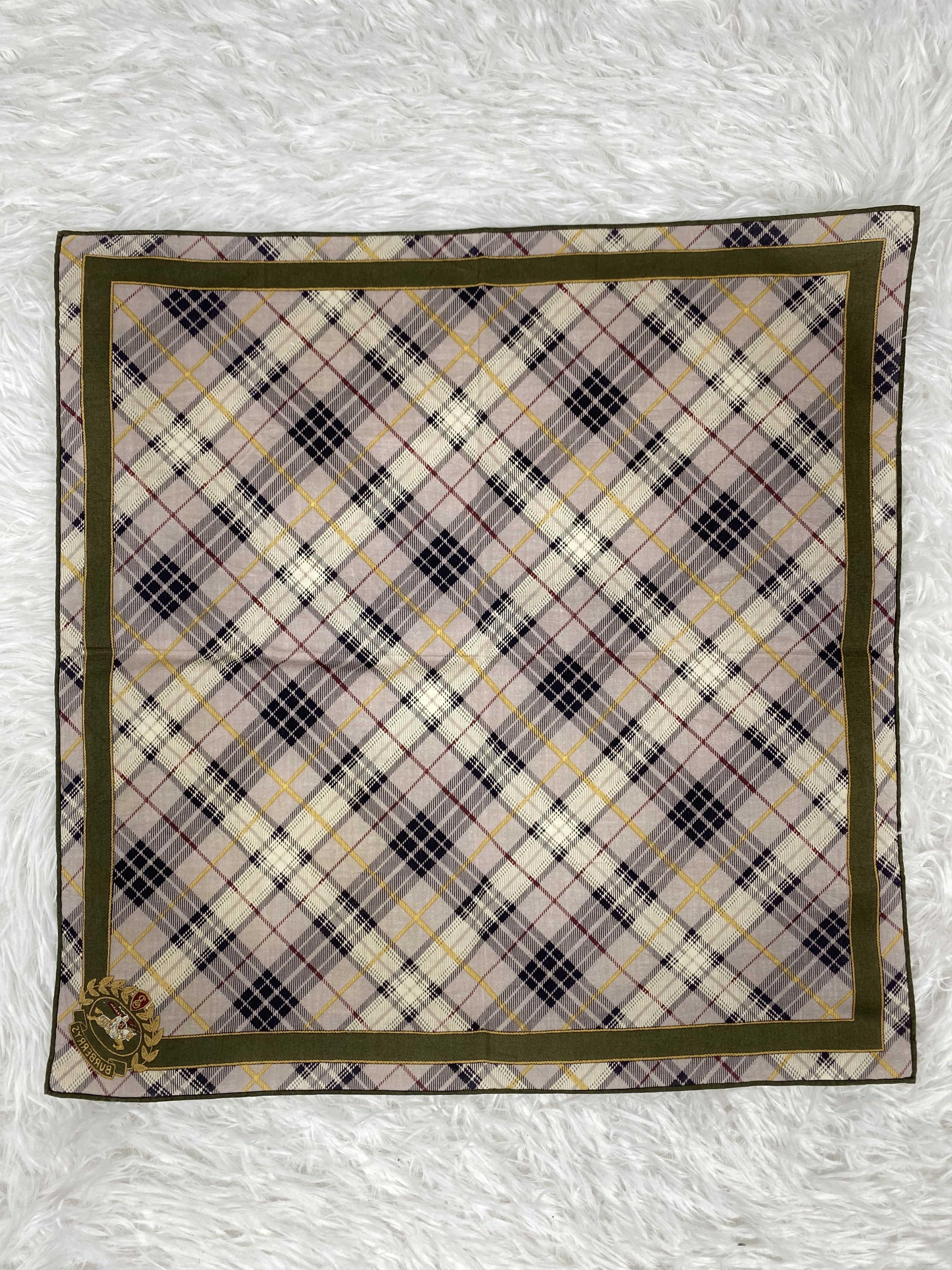 Burberry Vintage Burberry Handkerchief Neckerchief PH0583 Size ONE SIZE - 4 Thumbnail