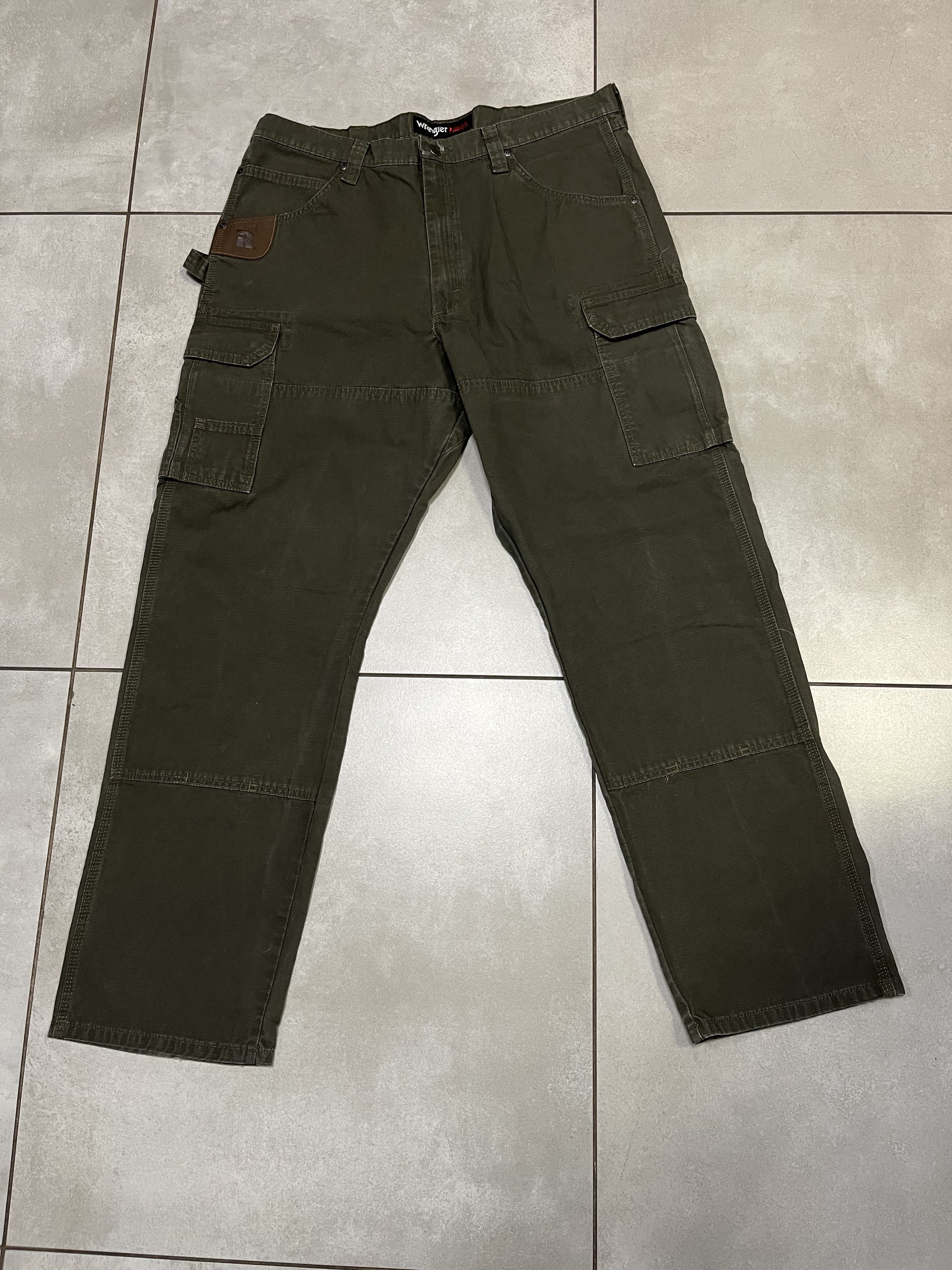 Wrangler Pants Wrangler Riggs Workwear Streetwear 38x34 Size US 38 / EU 54 - 3 Thumbnail