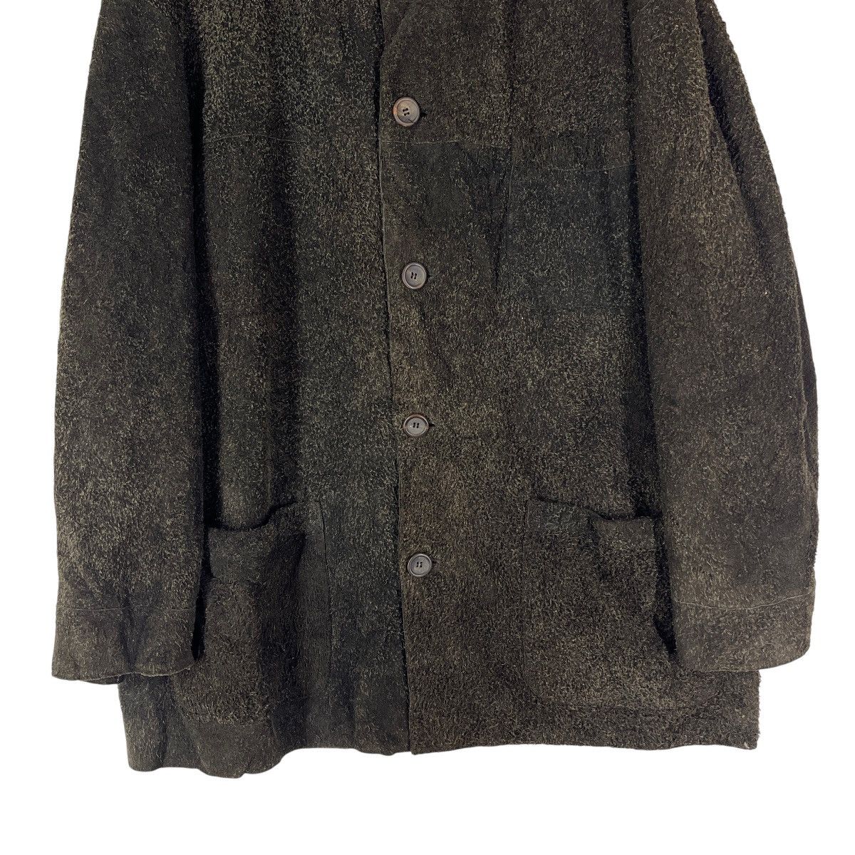 Fendi Vintage Fendi Club Suede Leather Chore Coat Made In Italy Size US XL / EU 56 / 4 - 6 Thumbnail