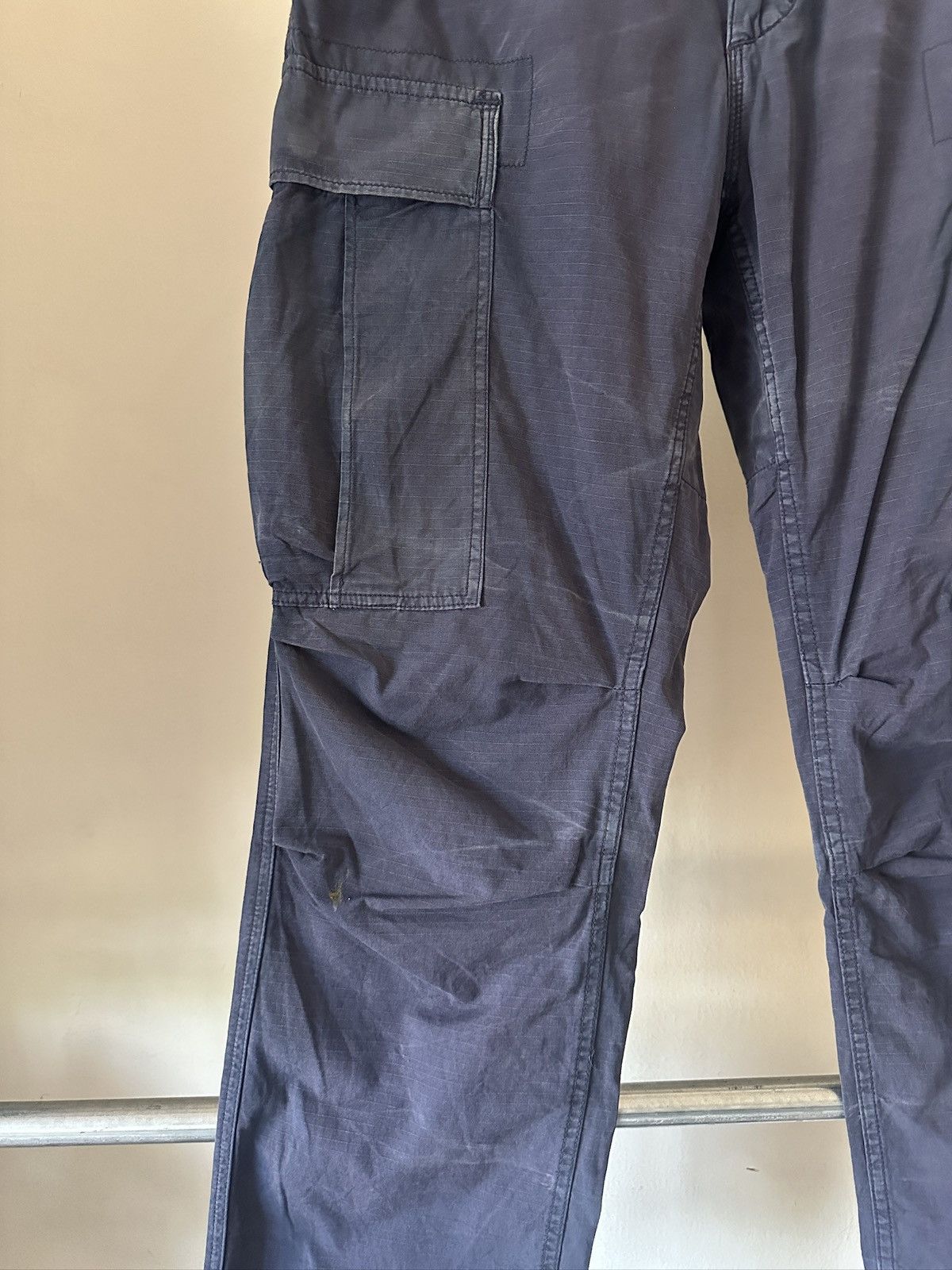 Polo Ralph Lauren 2000s Polo Ralph Lauren Military Ripstop Faded Cargo Pant Size US 32 / EU 48 - 6 Thumbnail