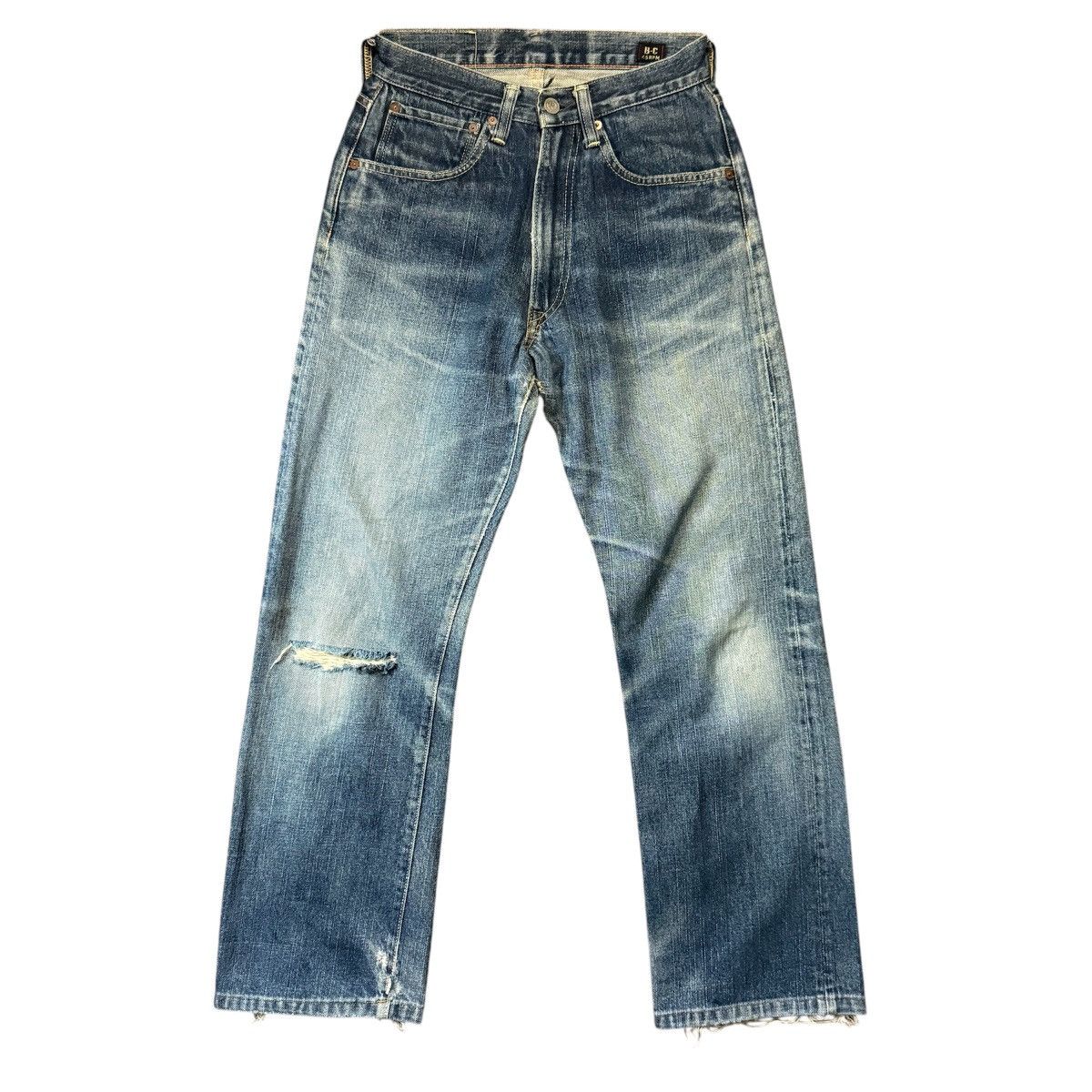 45rpm Vintage Japanese Archive Indigo 45rpm Denim Kapital Visvim Size US 28 / EU 44 - 1 Thumbnail
