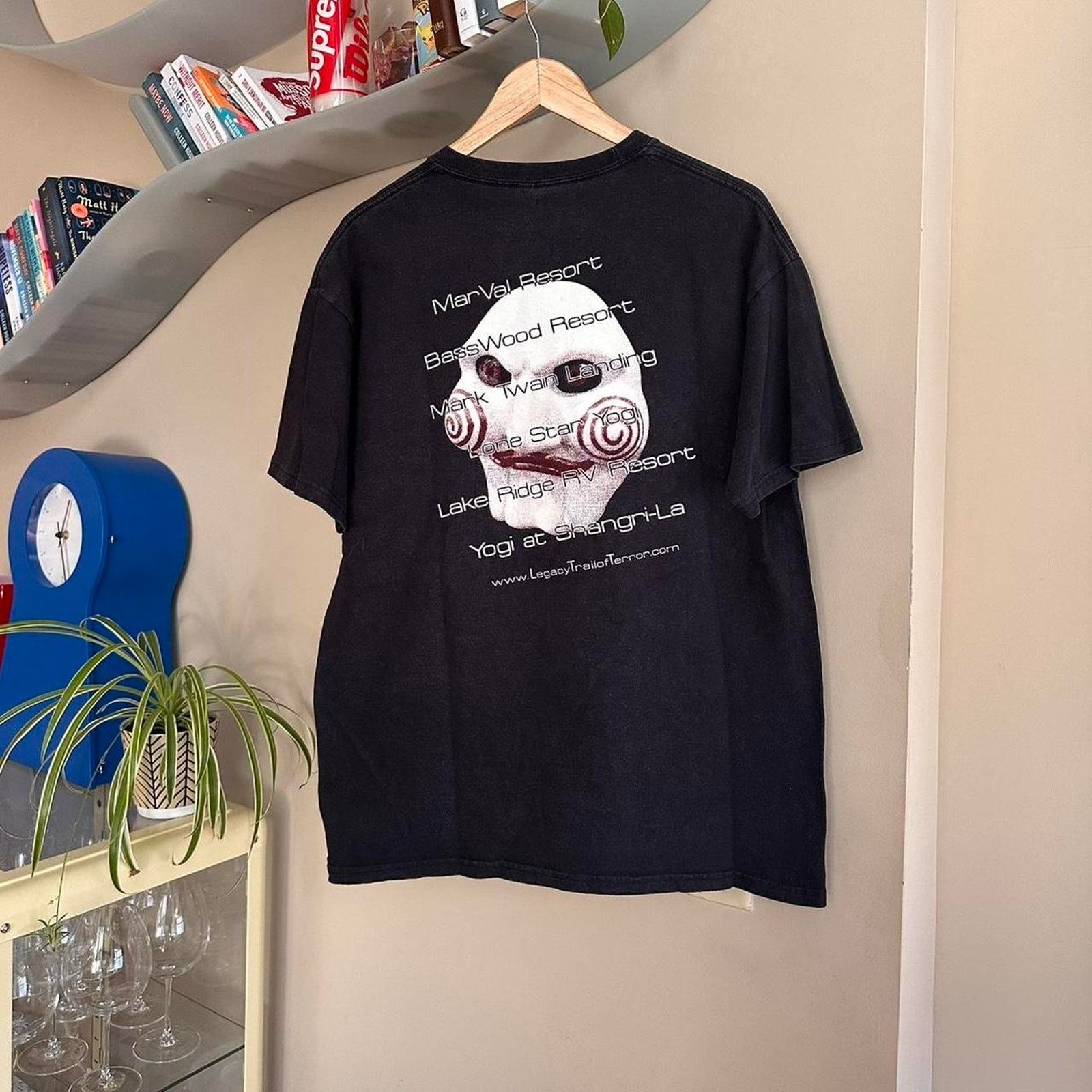 Rap Tees × Vintage Vintage Saw Movie Parody Shirt Size US L / EU 52-54 / 3 - 5 Thumbnail
