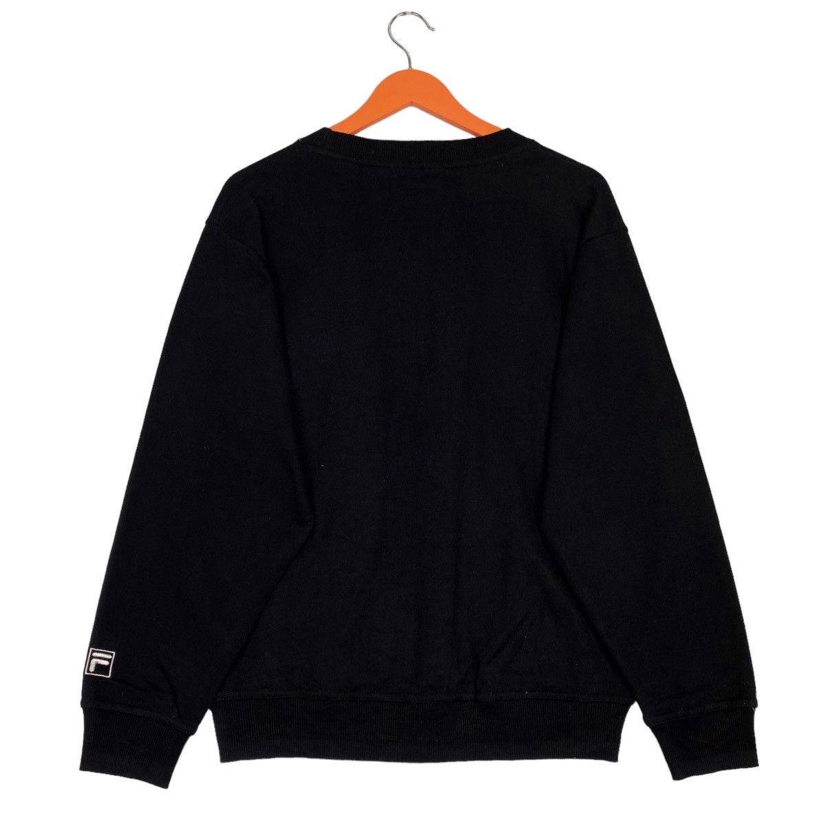 Fila × Vintage Vintage Fila Small Embroidered Crewneck Sweatshirt Black Size US M / EU 48-50 / 2 - 4 Thumbnail
