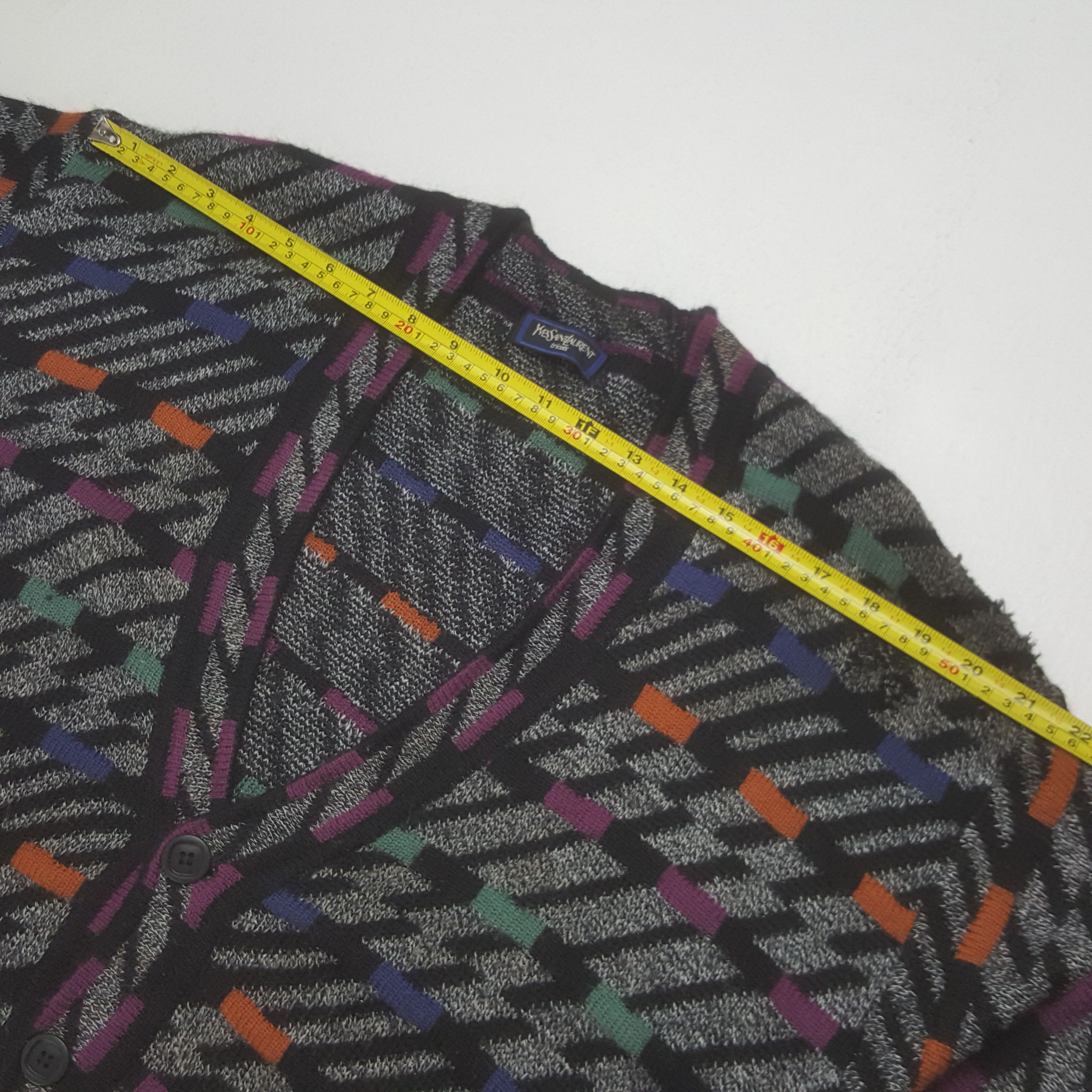 Yves Saint Laurent Vintage Yves Saint Laurent Cardigan Knitwear Size US L / EU 52-54 / 3 - 6 Thumbnail