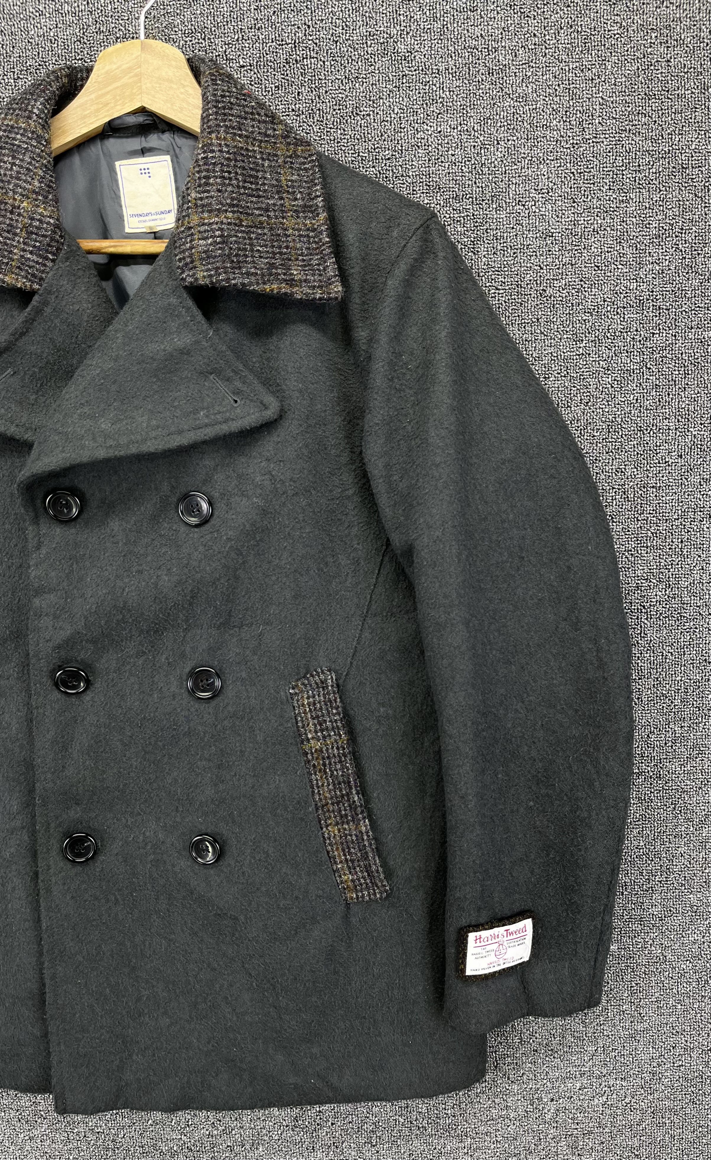 Harris Tweed Harris Tweed Sevendays Sunday Wool Rare Jacket Size M / US 6-8 / IT 42-44 - 4 Thumbnail