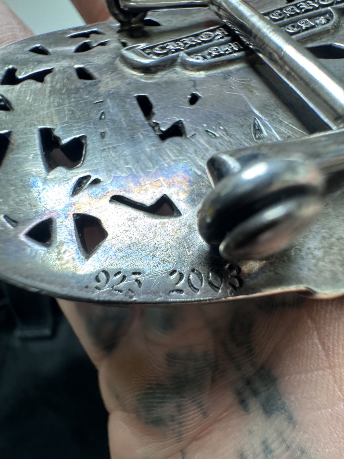 Chrome Hearts Chrome Hearts Cemetery Buckle 1.5 inch Size ONE SIZE - 4 Thumbnail