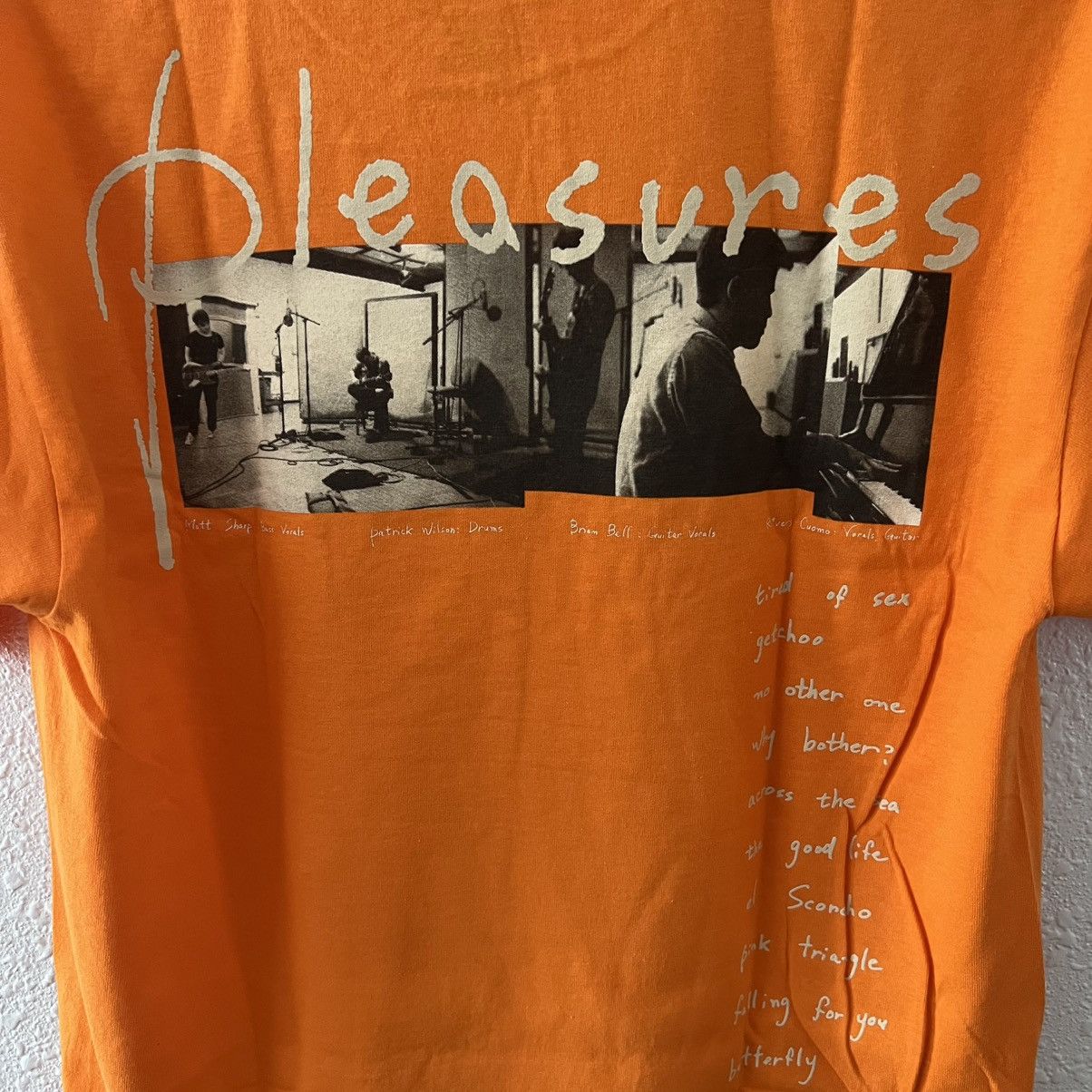 Pleasures Pleasures weezer orange pinkerton tee Size US M / EU 48-50 / 2 - 4 Thumbnail