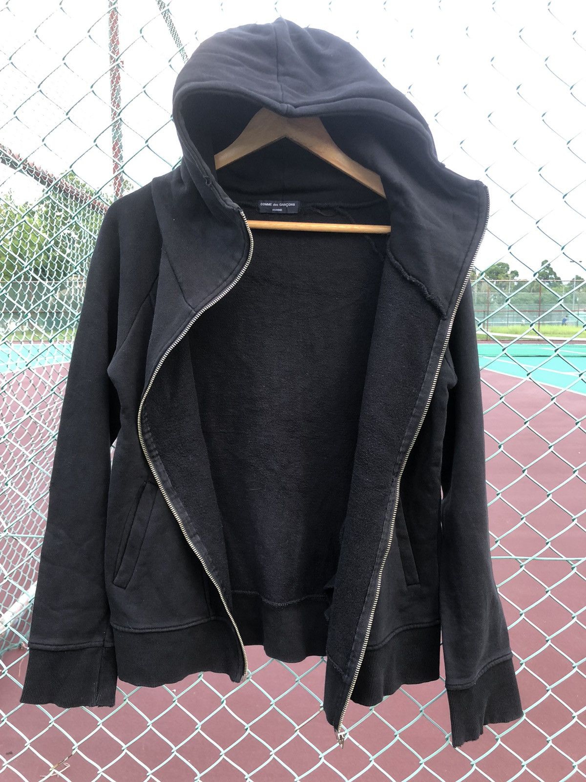 Comme des Garcons Homme Vintage Comme Des Garcons Homme Ninja Fullzipper Hoodie Size US M / EU 48-50 / 2 - 9 Thumbnail