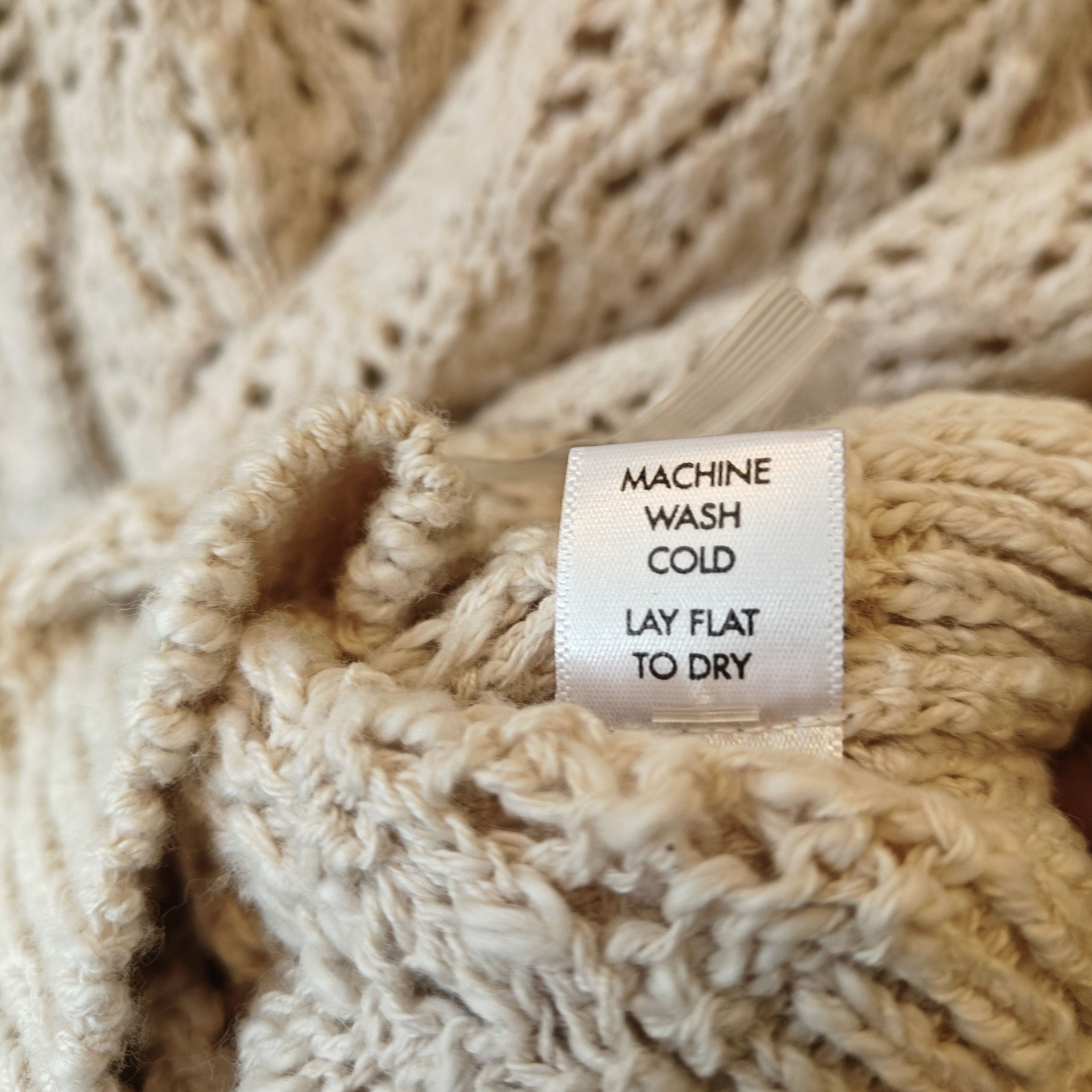3sixteen NWT Knit ecru cardigan, crochet fits small $298 Size US M / EU 48-50 / 2 - 19 Thumbnail