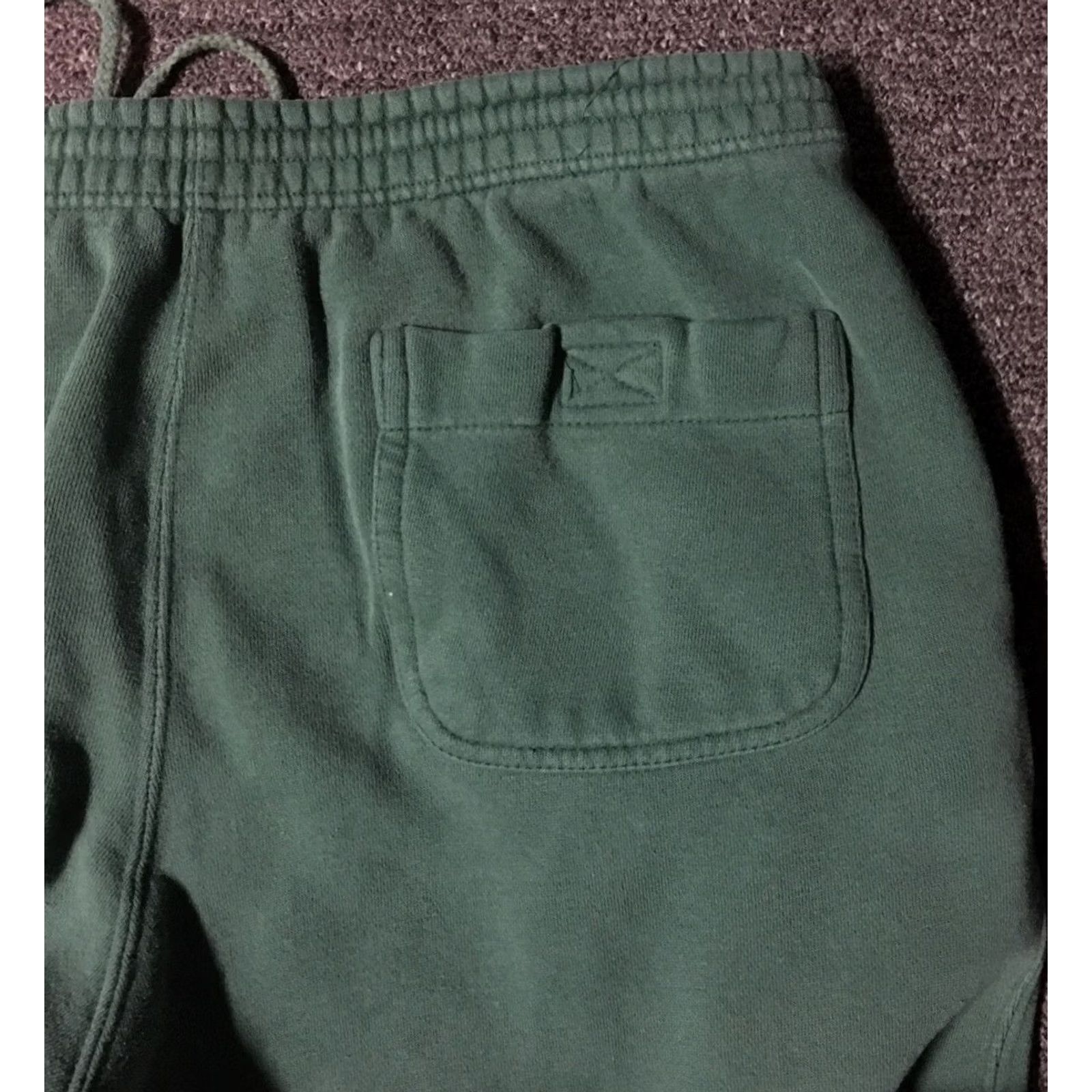 Vintage VINTAGE American Vintage Sweatpants M Green 80s 90s Distressed Activewear Pants Mens Grunge Skate Basketball Track PE Sport USA Size US 31 - 6 Thumbnail