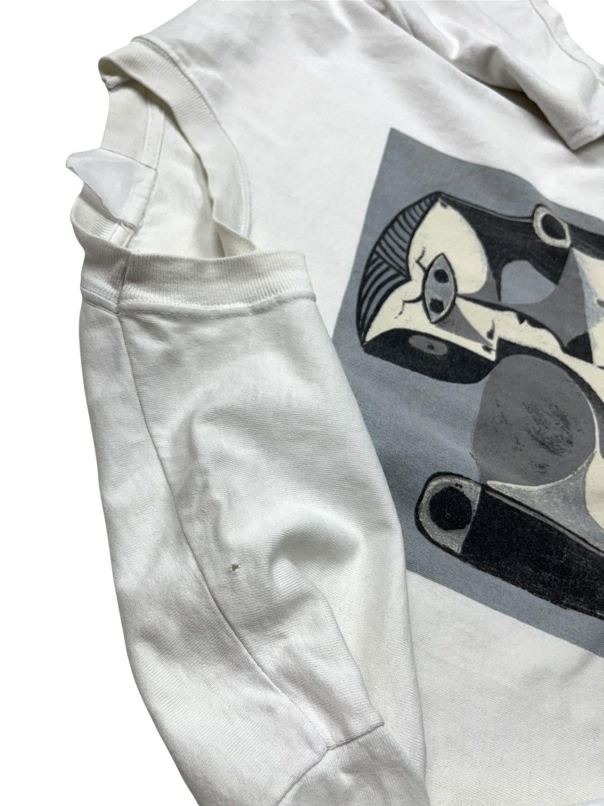 Vintage Vintage 2000 Pablo Picasso Femme Assise Official Art Shirt Size US XL / EU 56 / 4 - 9 Thumbnail