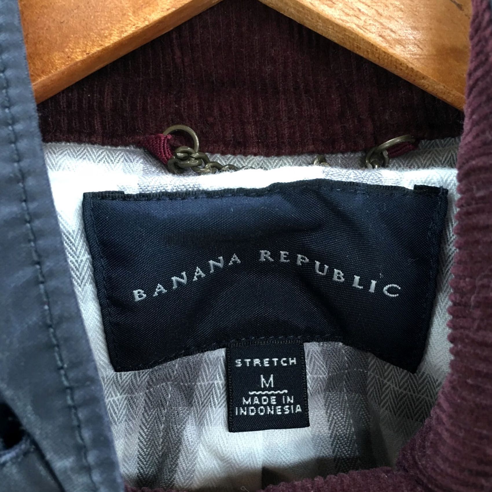 Banana Republic Banana Republic Faux Leather Jacket Womens Medium Black Button Up Mock Neck Jacket Size M / US 6-8 / IT 42-44 - 6 Thumbnail