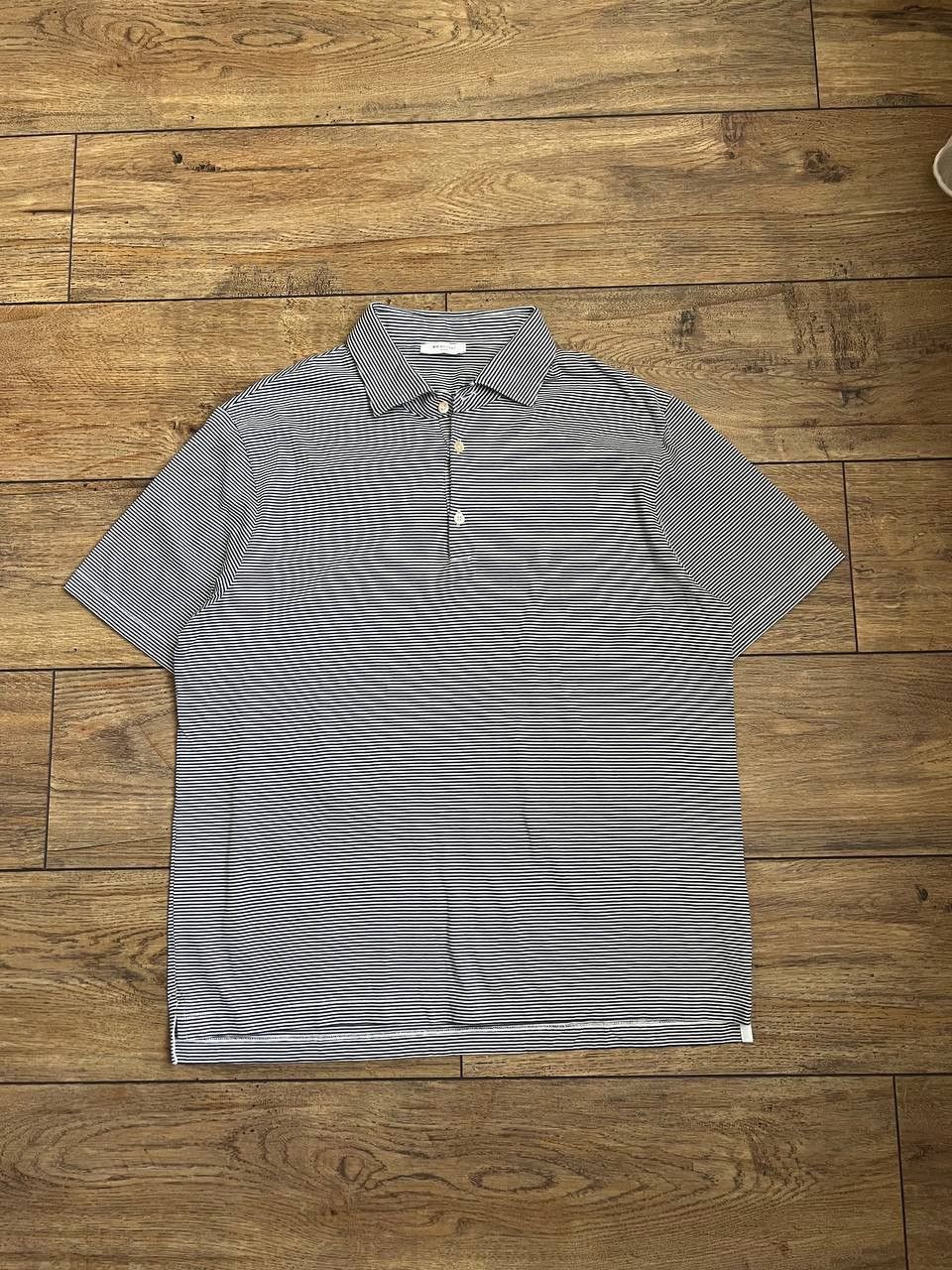 Boglioli Boglioli Striped Cotton Polo Size US XL / EU 56 / 4 - 1 Thumbnail